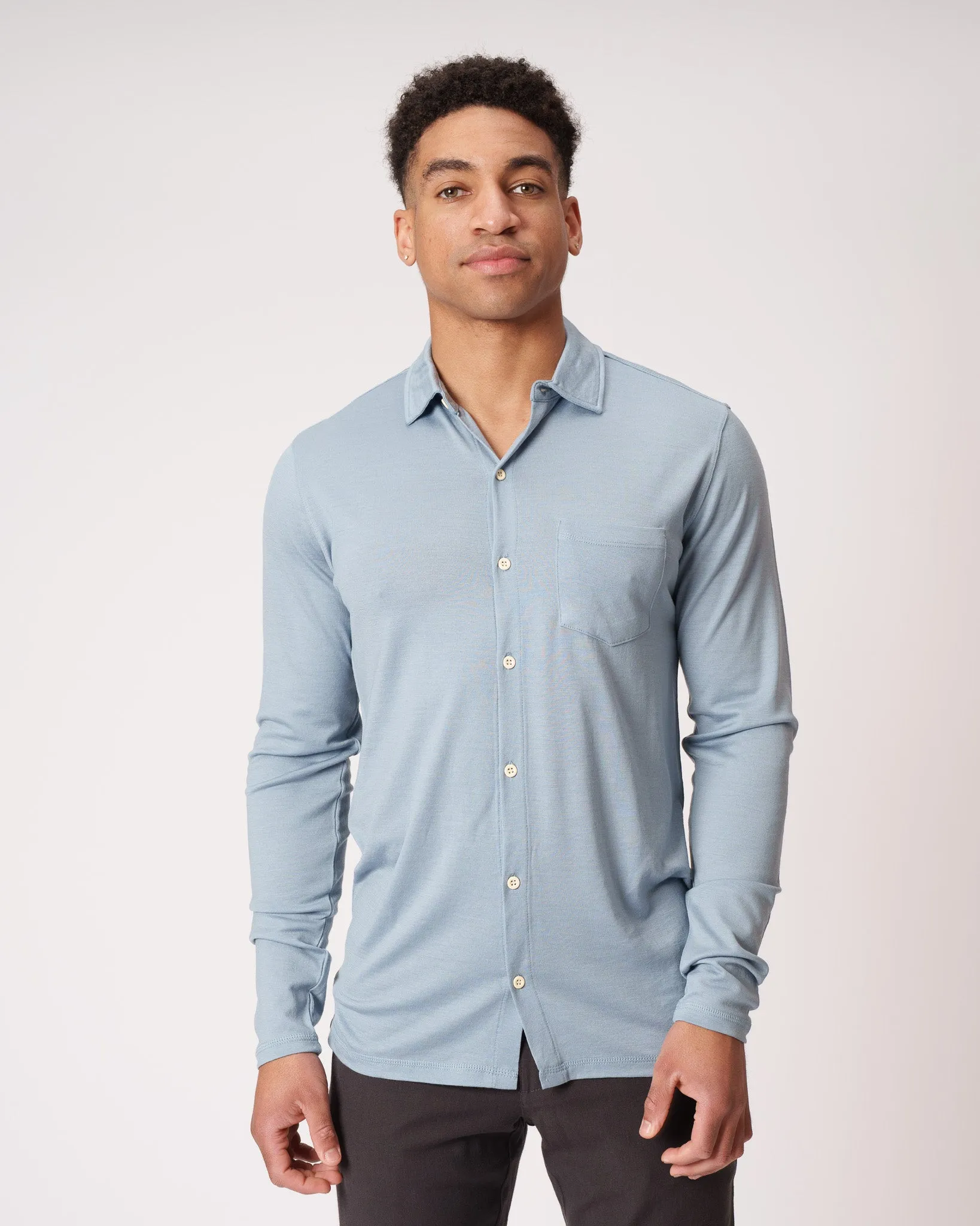Long Sleeve Button Up sold by Woolly Clothing Co