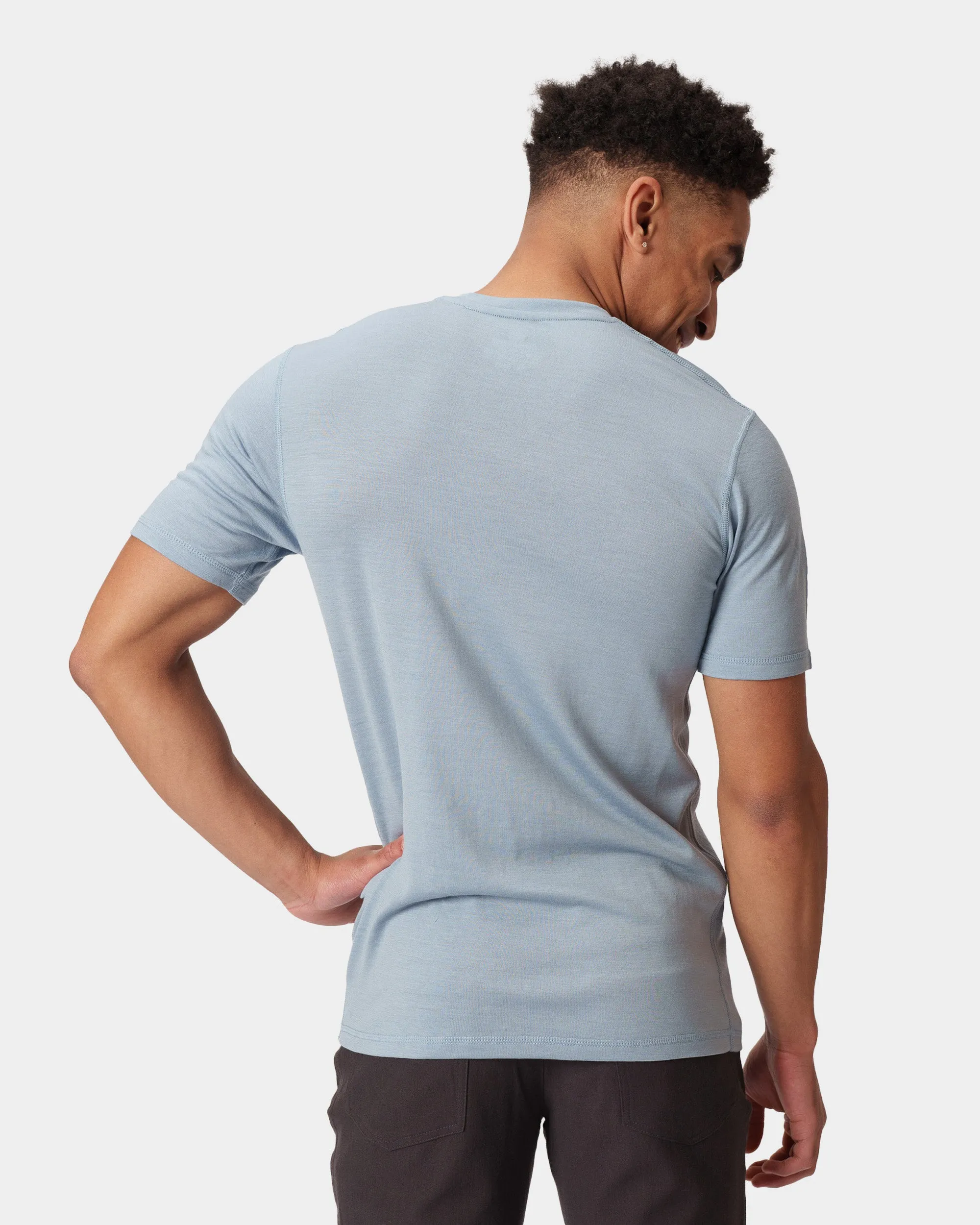 Everyday V Neck Tee sold by Woolly Clothing Co product image thumbnail 3