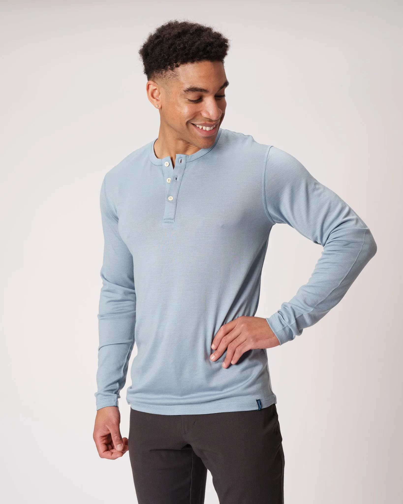 The Henley sold by Woolly Clothing Co