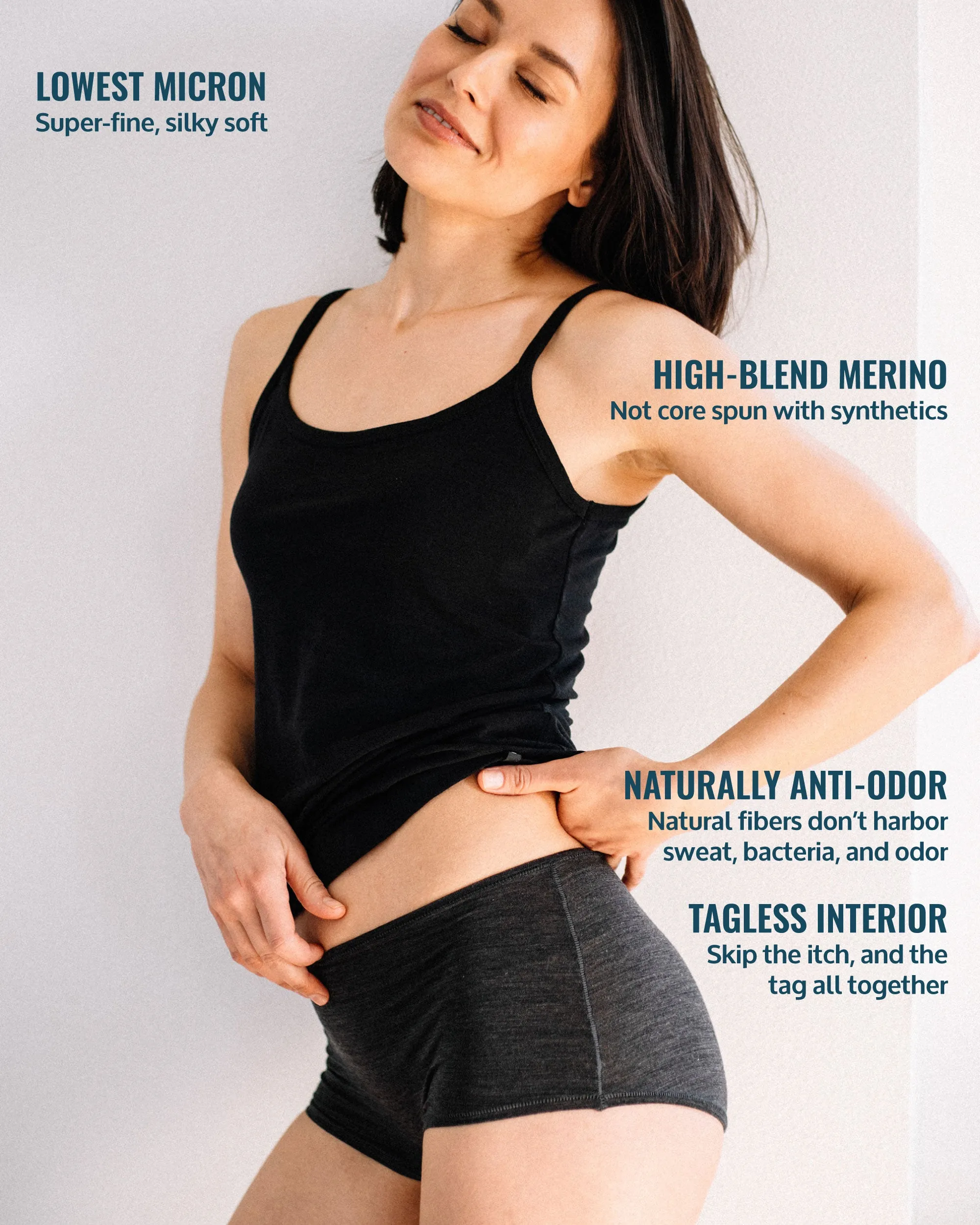 Boy Short Closeout sold by Woolly Clothing Co product image thumbnail 4