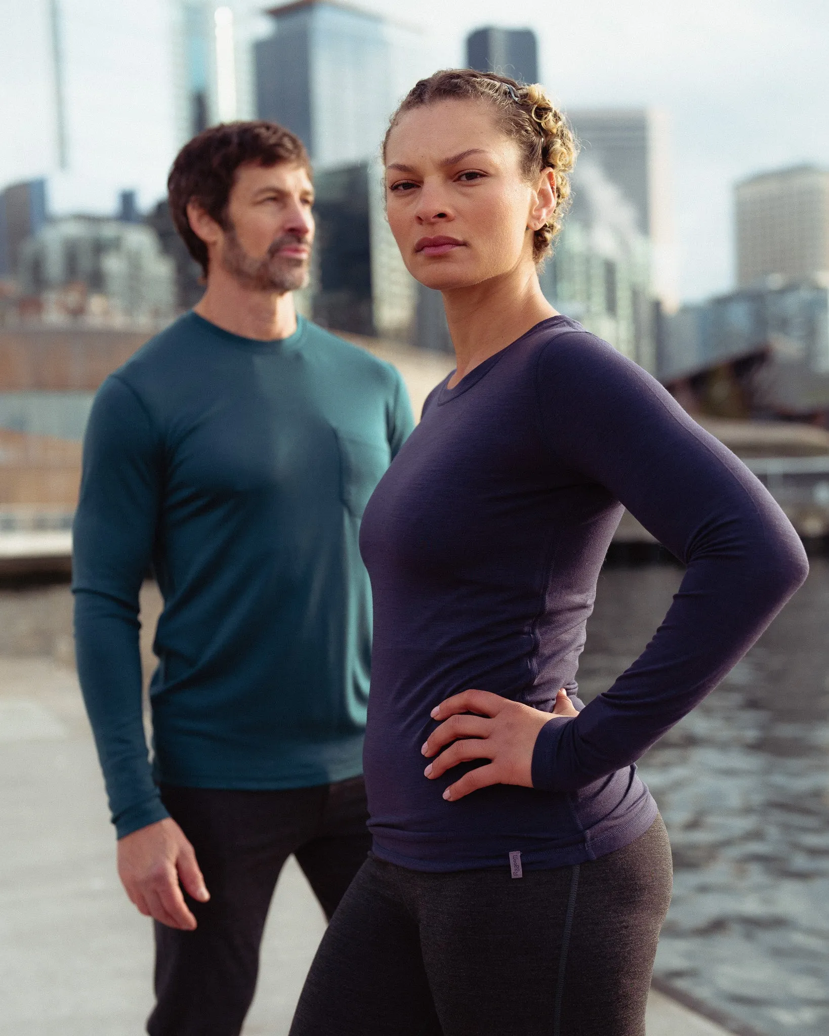 Long Sleeve Crew Closeout sold by Woolly Clothing Co product image thumbnail 2