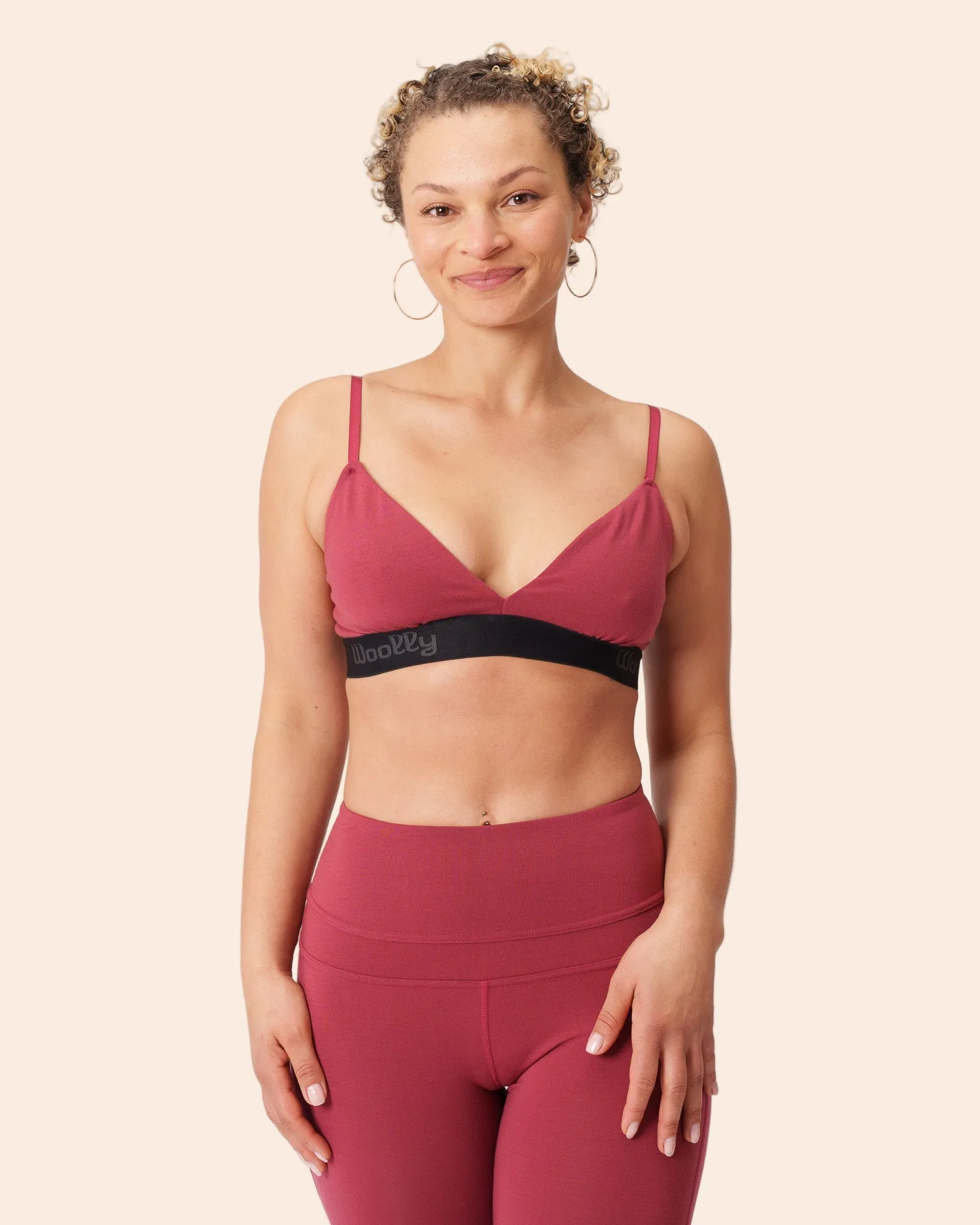 Triangle Bralette Closeout sold by Woolly Clothing Co product image thumbnail 3