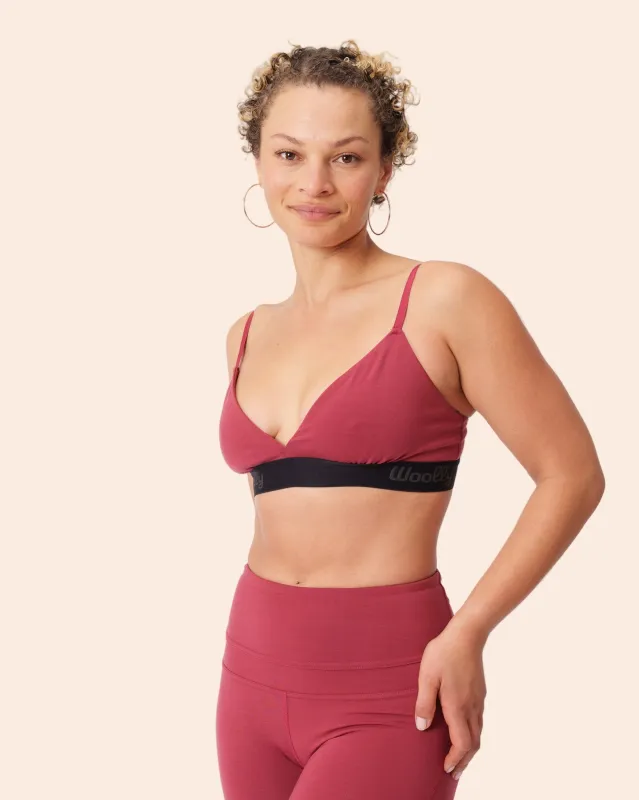 Triangle Bralette Closeout sold by Woolly Clothing Co