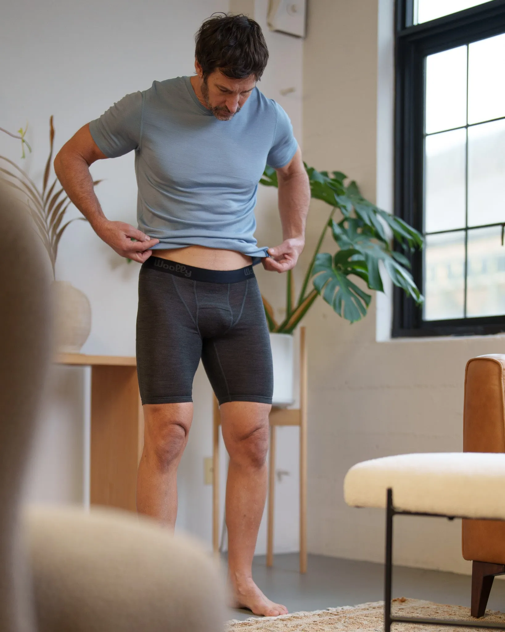 MerinoAire® 9in Active Boxer Brief Closeout sold by Woolly Clothing Co product image thumbnail 4