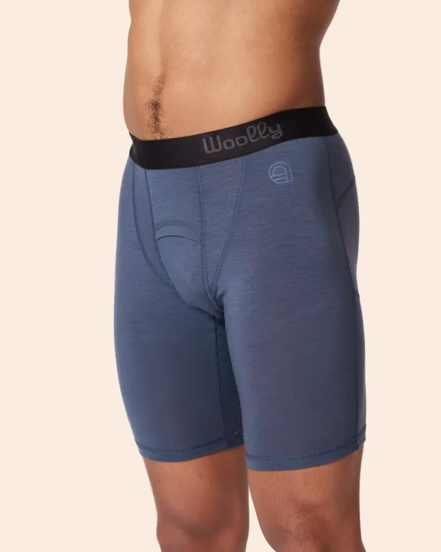 MerinoAire® 9in Active Boxer Brief Closeout sold by Woolly Clothing Co