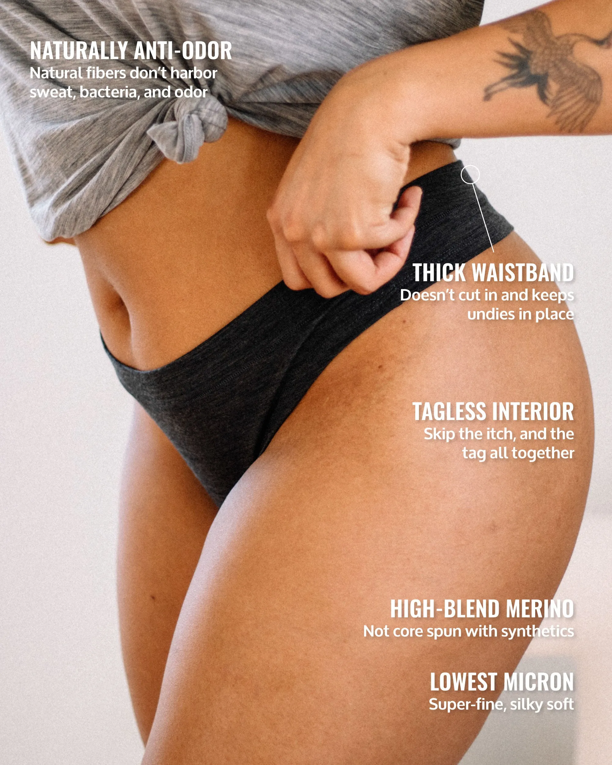 Thong sold by Woolly Clothing Co product image thumbnail 5