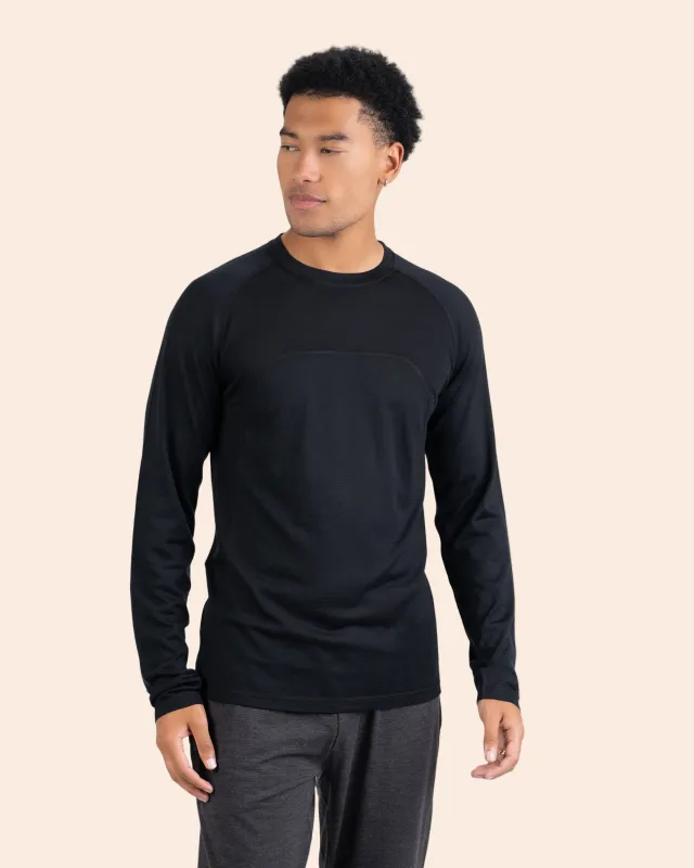 MerinoAire® Long Sleeve Crew Closeout sold by Woolly Clothing Co