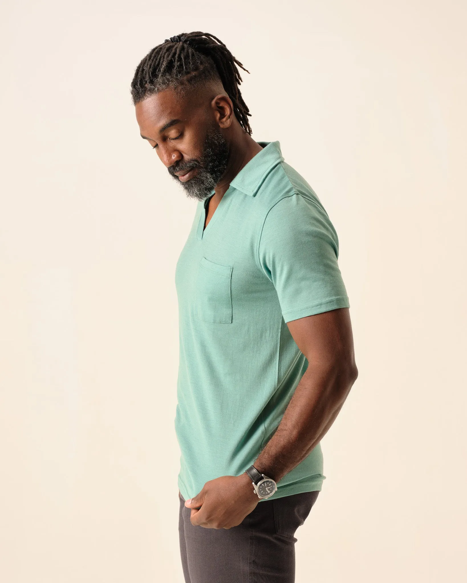Resort Polo sold by Woolly Clothing Co product image thumbnail 3