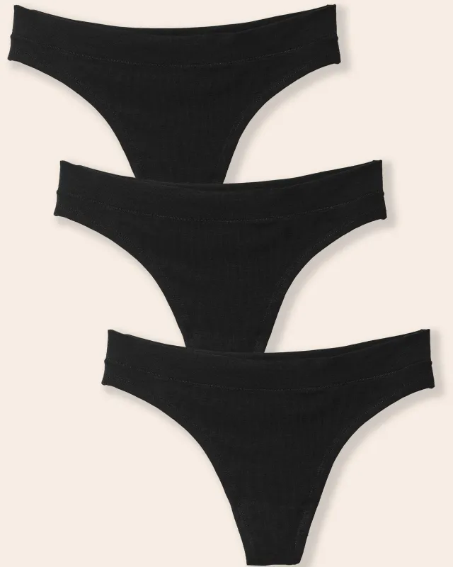 Thong 3 Pack made by Woolly Clothing Co