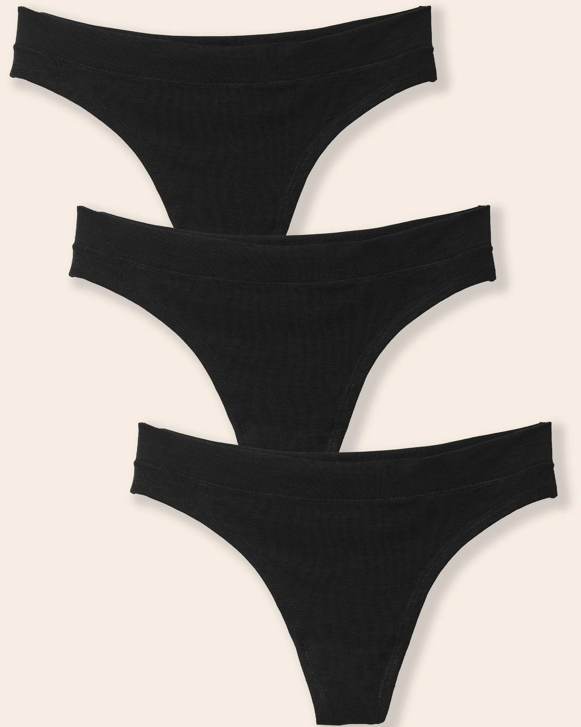 Thong 3 Pack sold by Woolly Clothing Co
