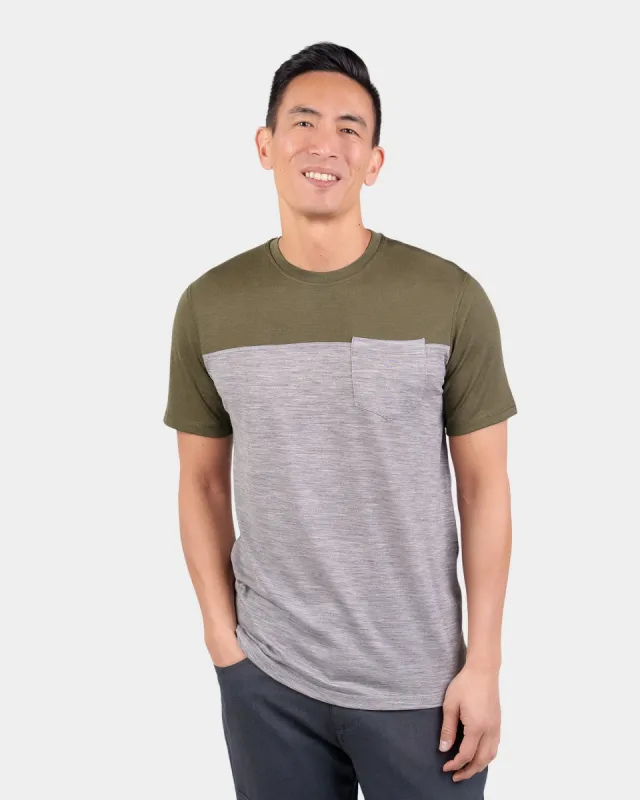 Everyday Crew Tee sold by Woolly Clothing Co