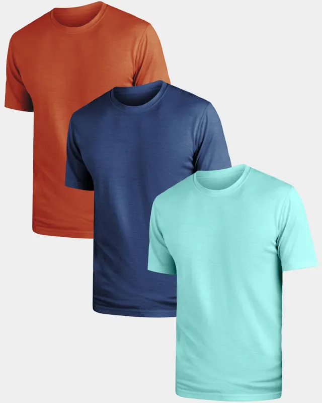 Everyday Crew Tee 3 Pack sold by Woolly Clothing Co
