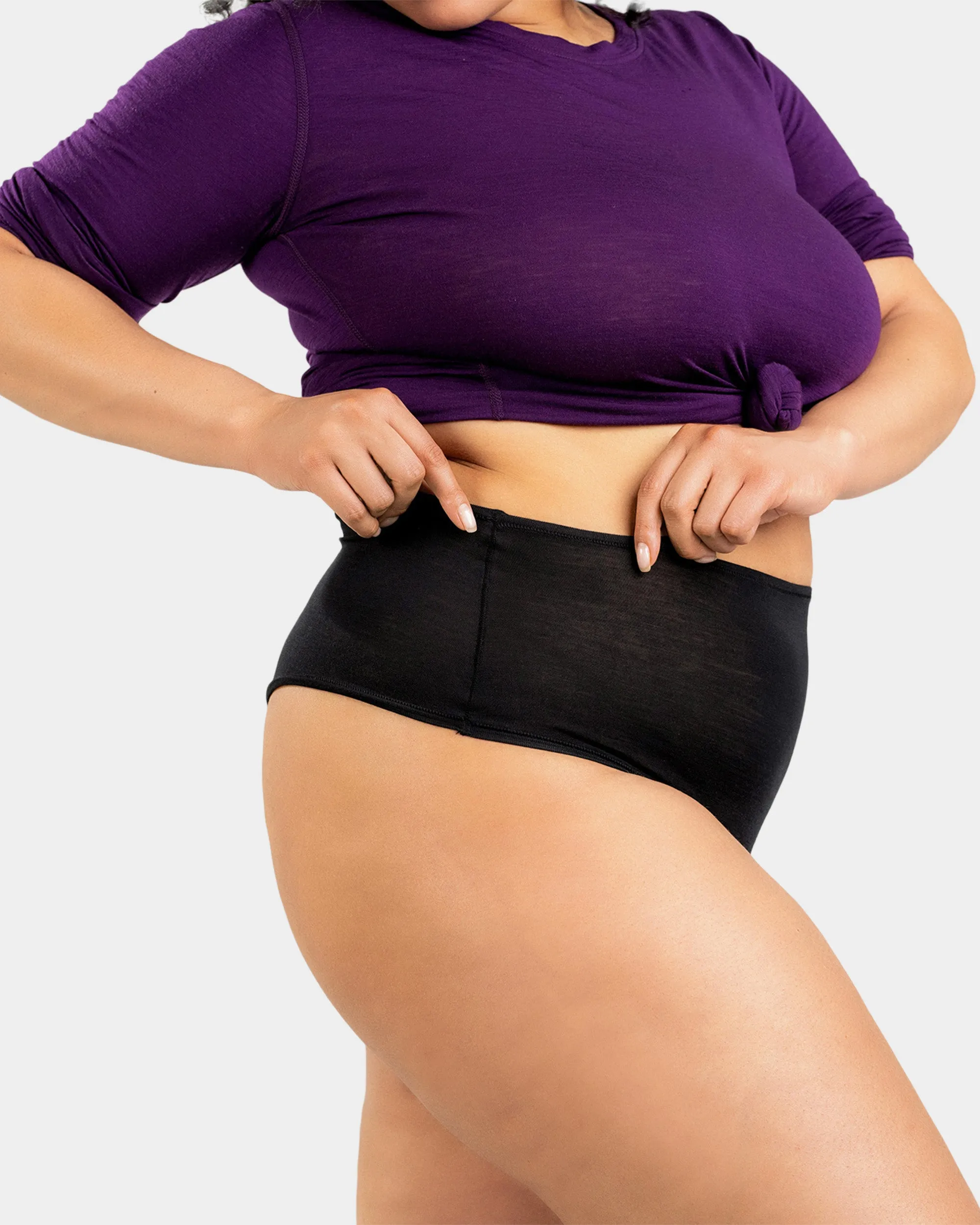 High Waisted Thong sold by Woolly Clothing Co product image thumbnail 3