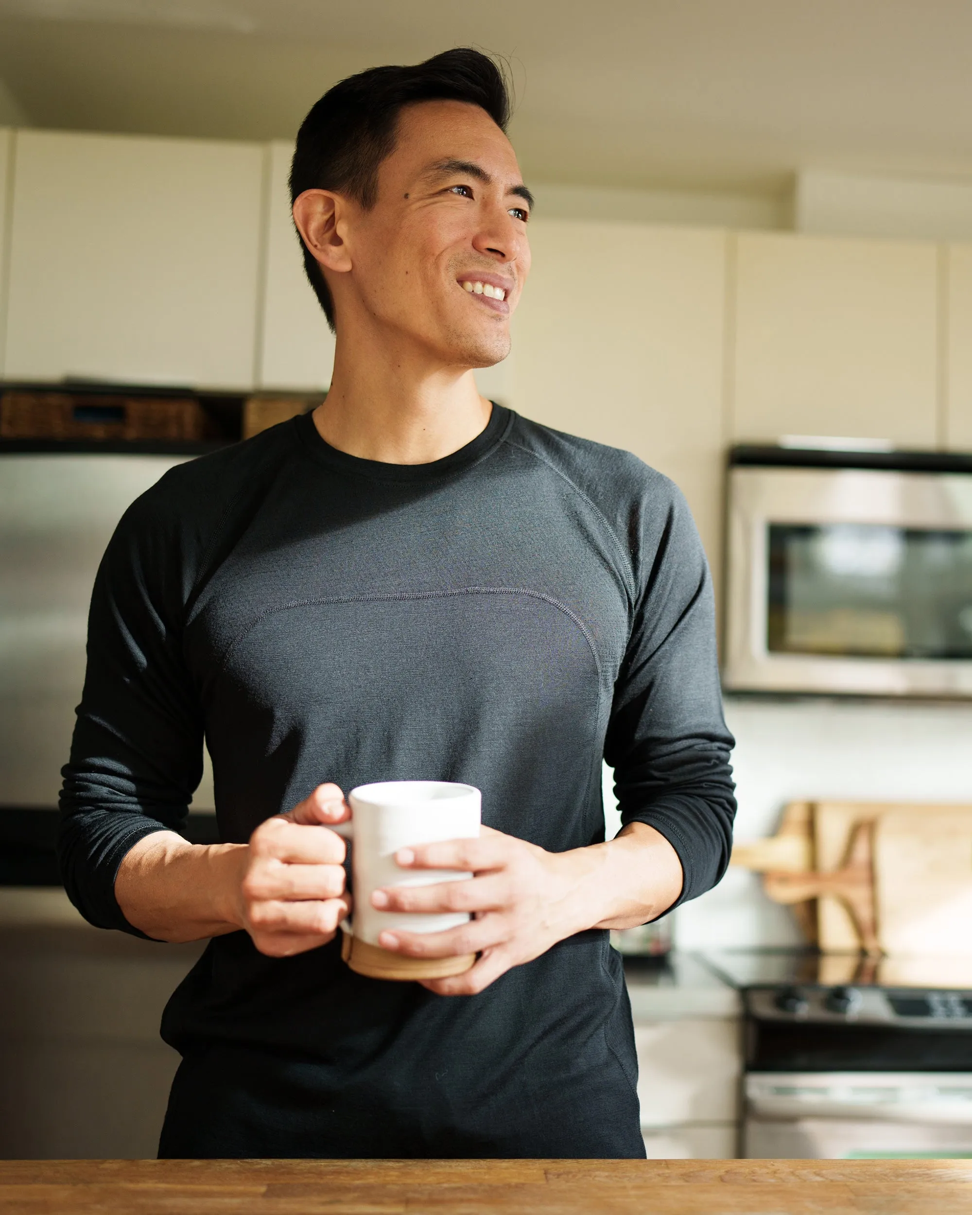 MerinoAire® Long Sleeve Crew sold by Woolly Clothing Co product image thumbnail 4