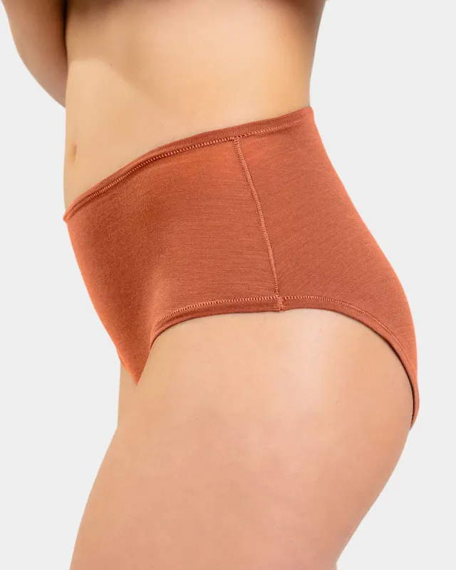 High Waisted Bikini Brief sold by Woolly Clothing Co