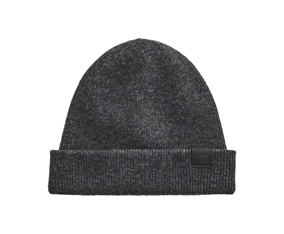 Tech Cashmere Hat Nine Iron Heather sold by Mack Weldon