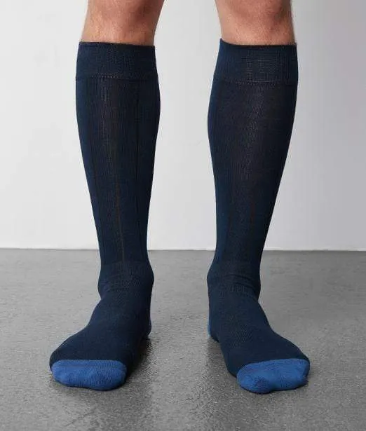 SILVER Extended Crew Dress Sock Grey Heather Dot sold by Mack Weldon product image thumbnail 5