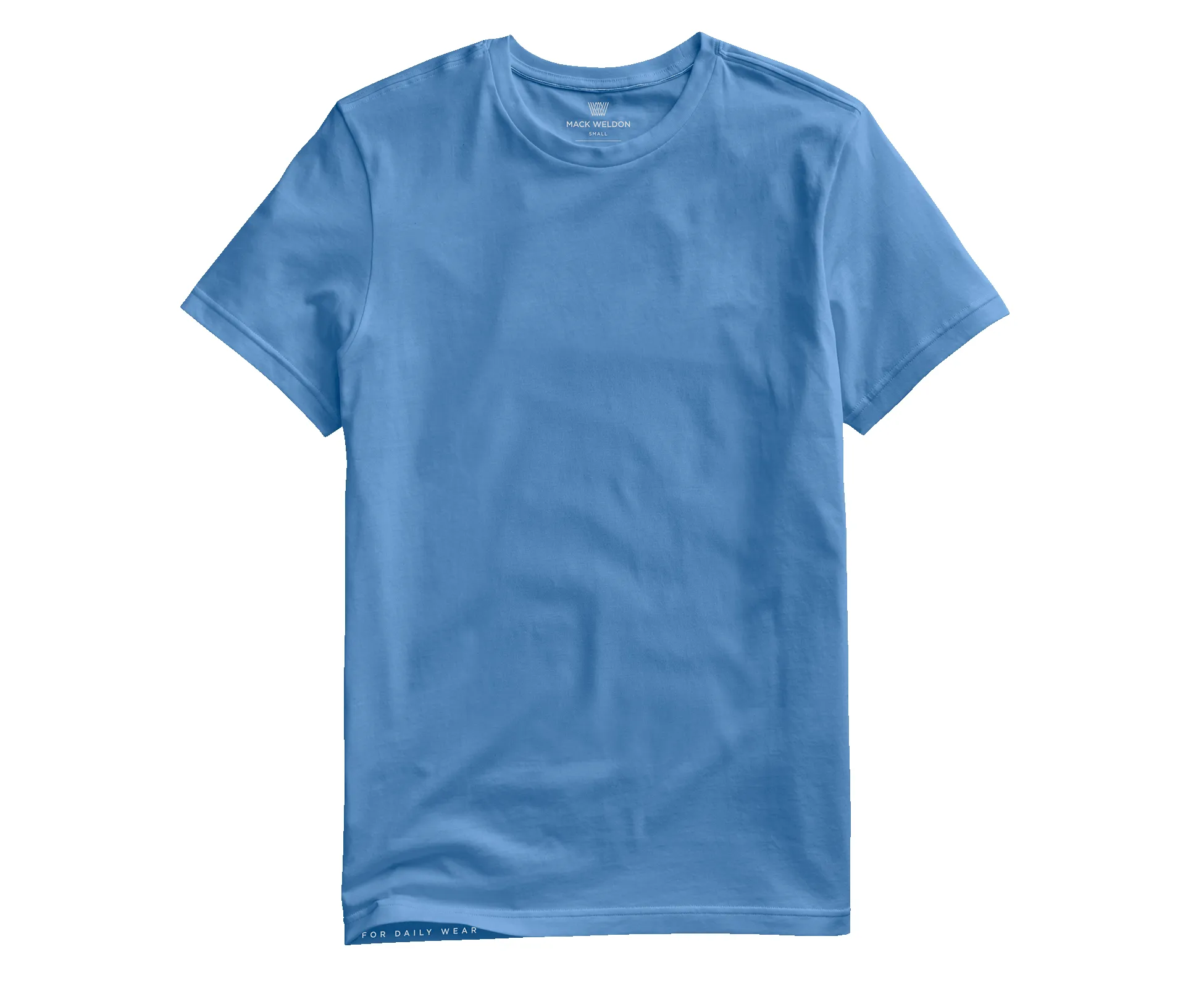 Pima Crew Neck T-Shirt Comet Blue sold by Mack Weldon