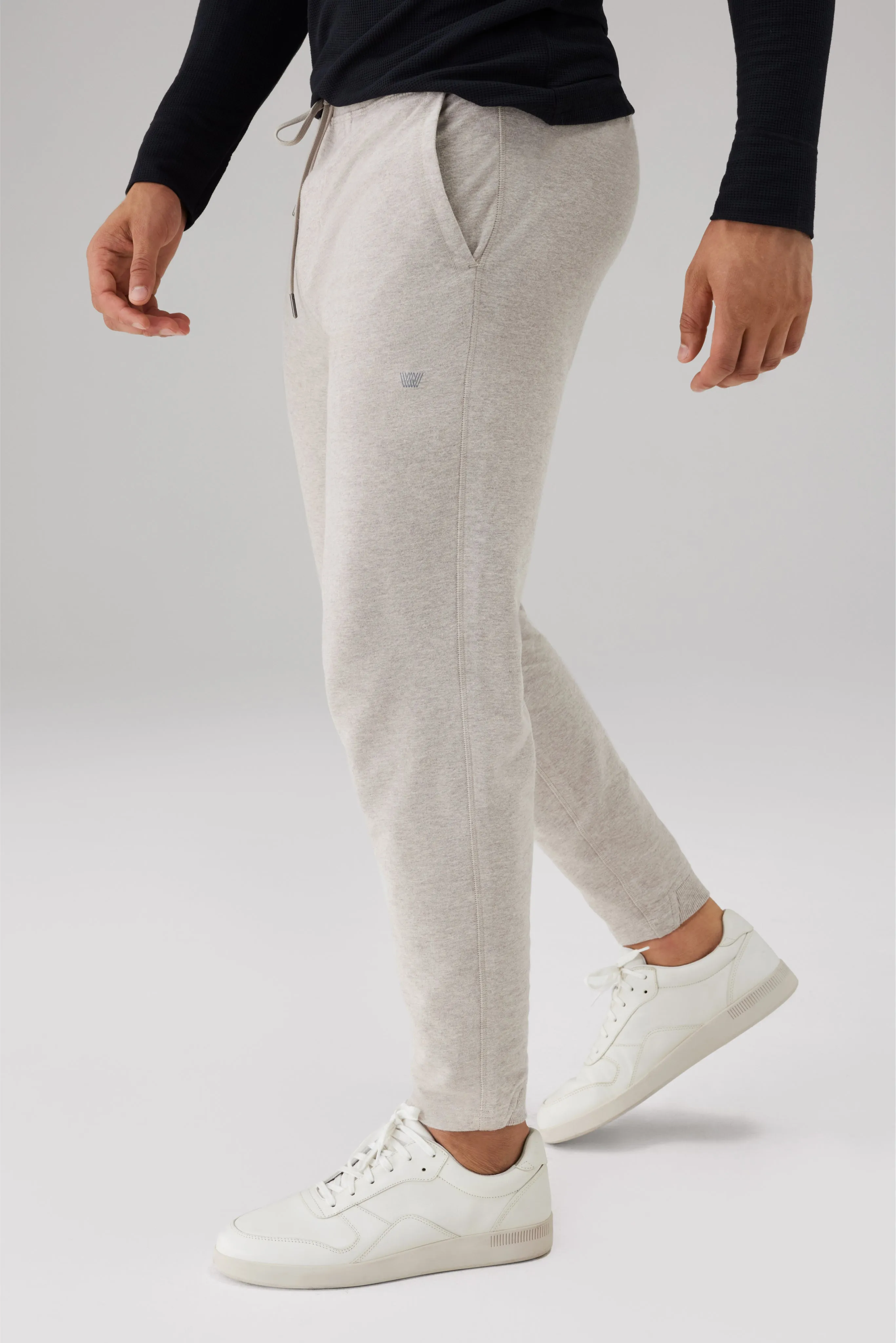 ACE Sweatpant - Tall Charcoal Heather sold by Mack Weldon product image thumbnail 4