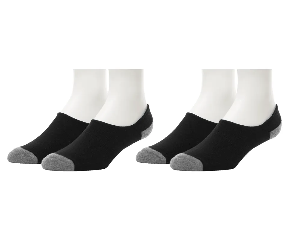2-Pack Everyday No Show Sock True Black sold by Mack Weldon