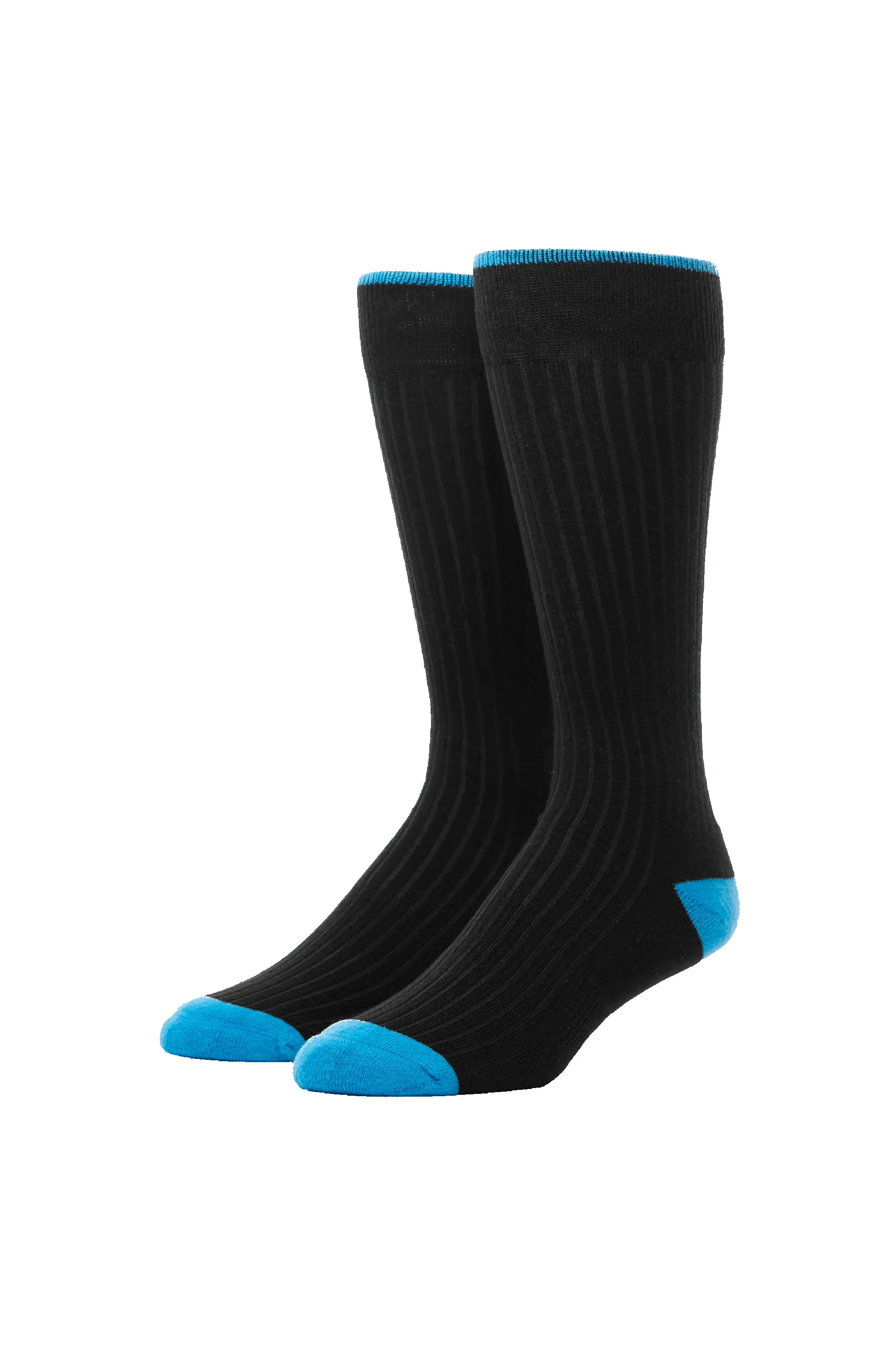 Everyday Extended Crew Sock True Black sold by Mack Weldon