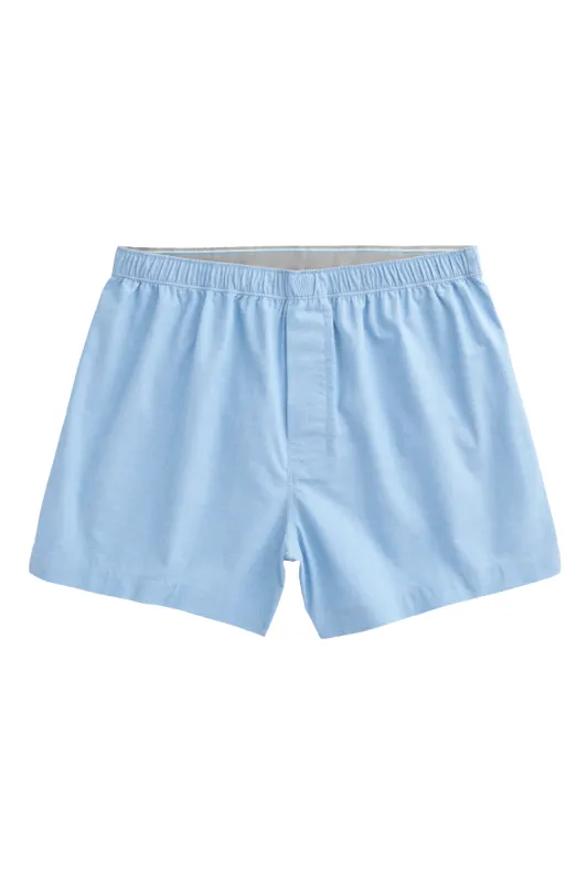 24/7 Woven Boxer Dean Blue Heather sold by Mack Weldon
