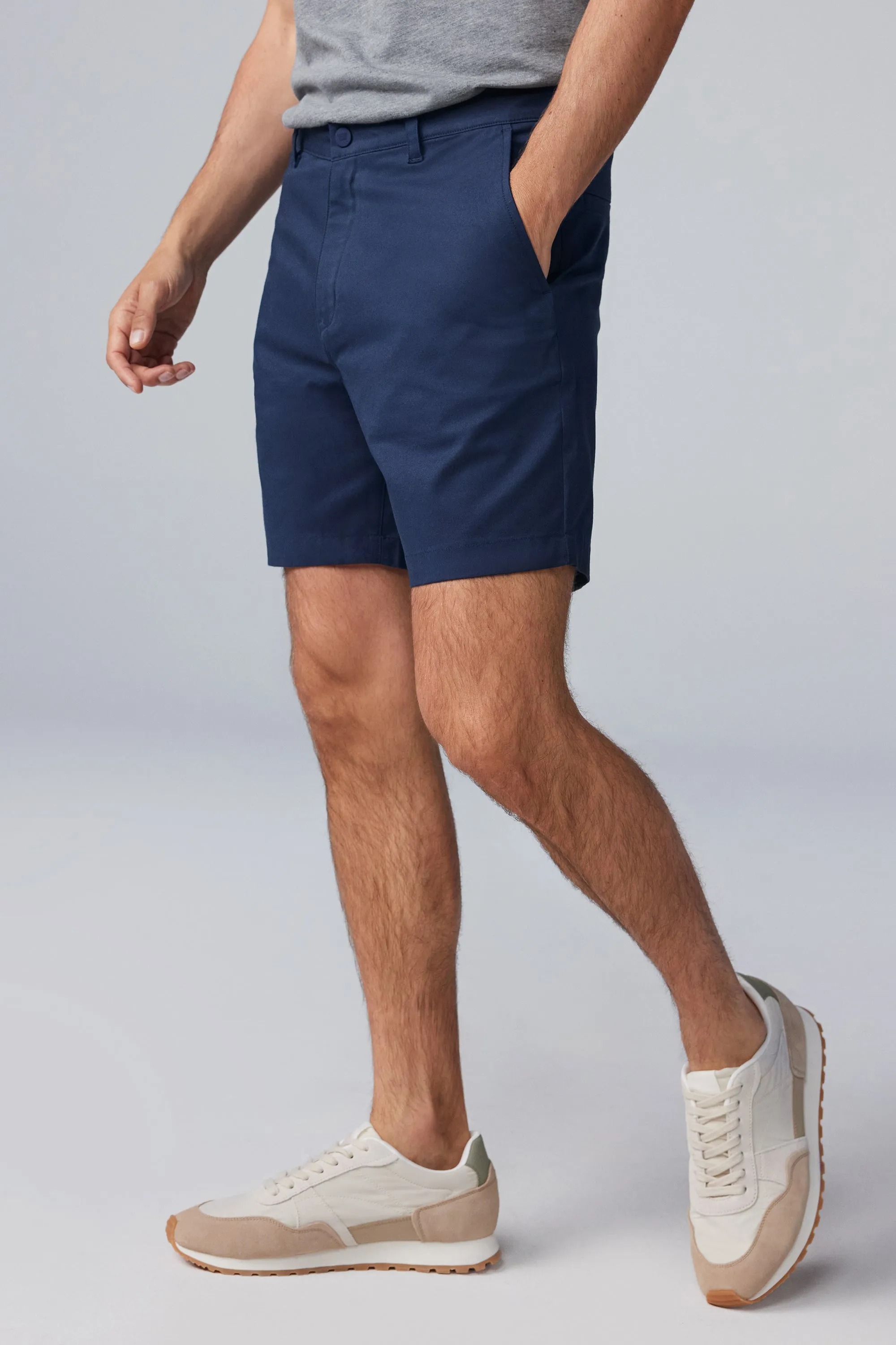 Maverick Tech Chino Short Monument sold by Mack Weldon product image thumbnail 4