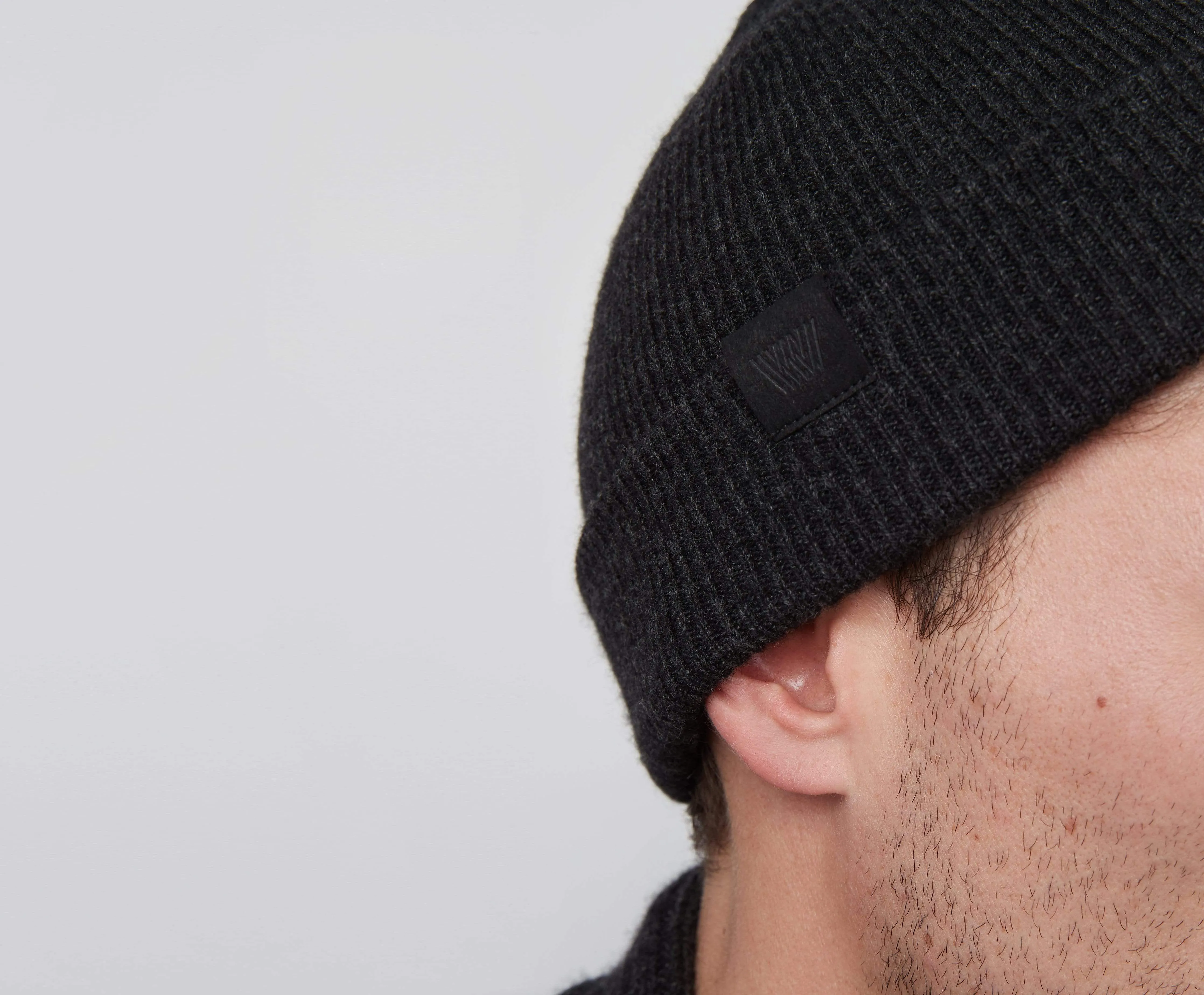 Tech Cashmere Hat True Black sold by Mack Weldon product image thumbnail 5