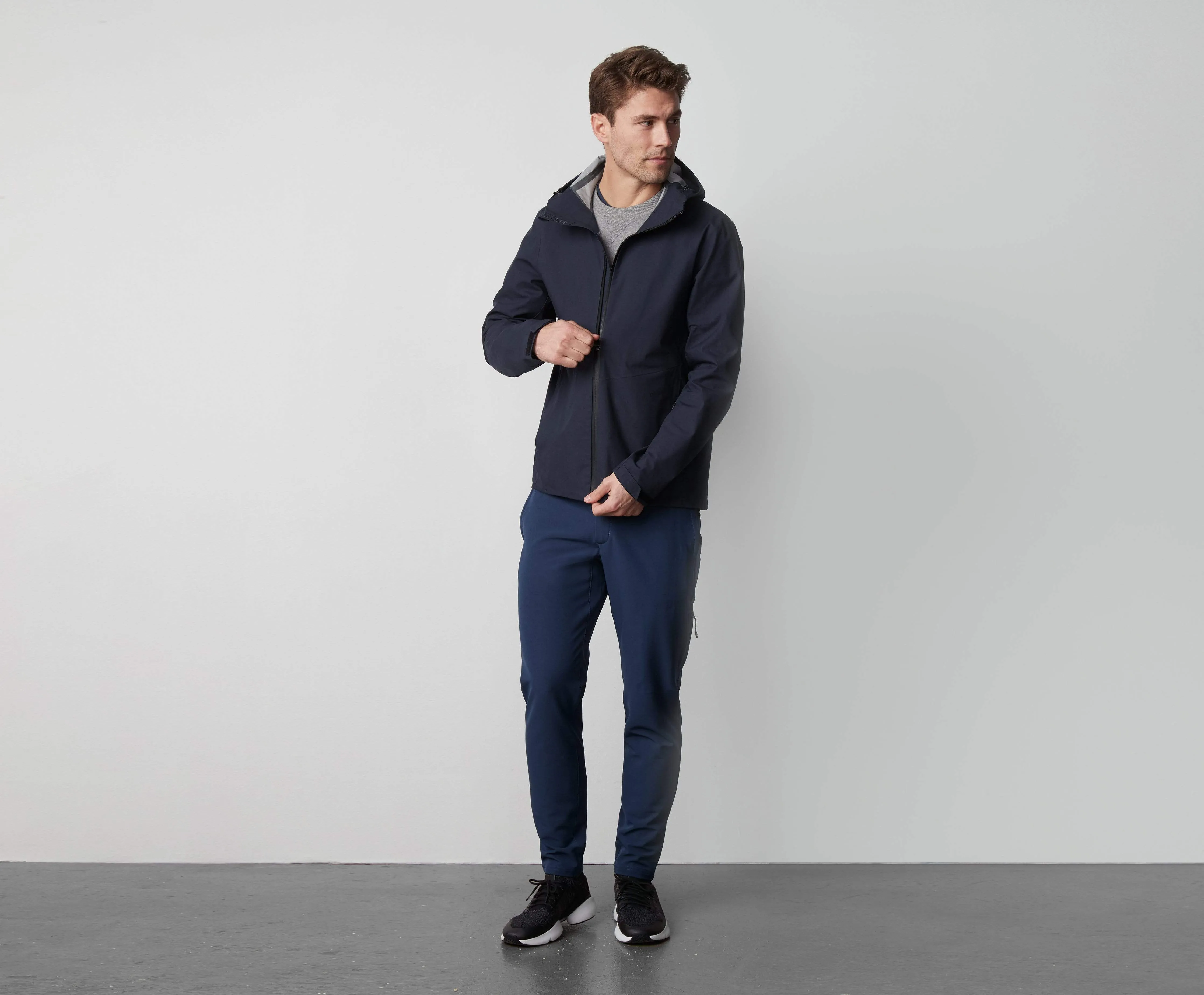 Stormchaser Jacket Total Eclipse Blue sold by Mack Weldon product image thumbnail 3