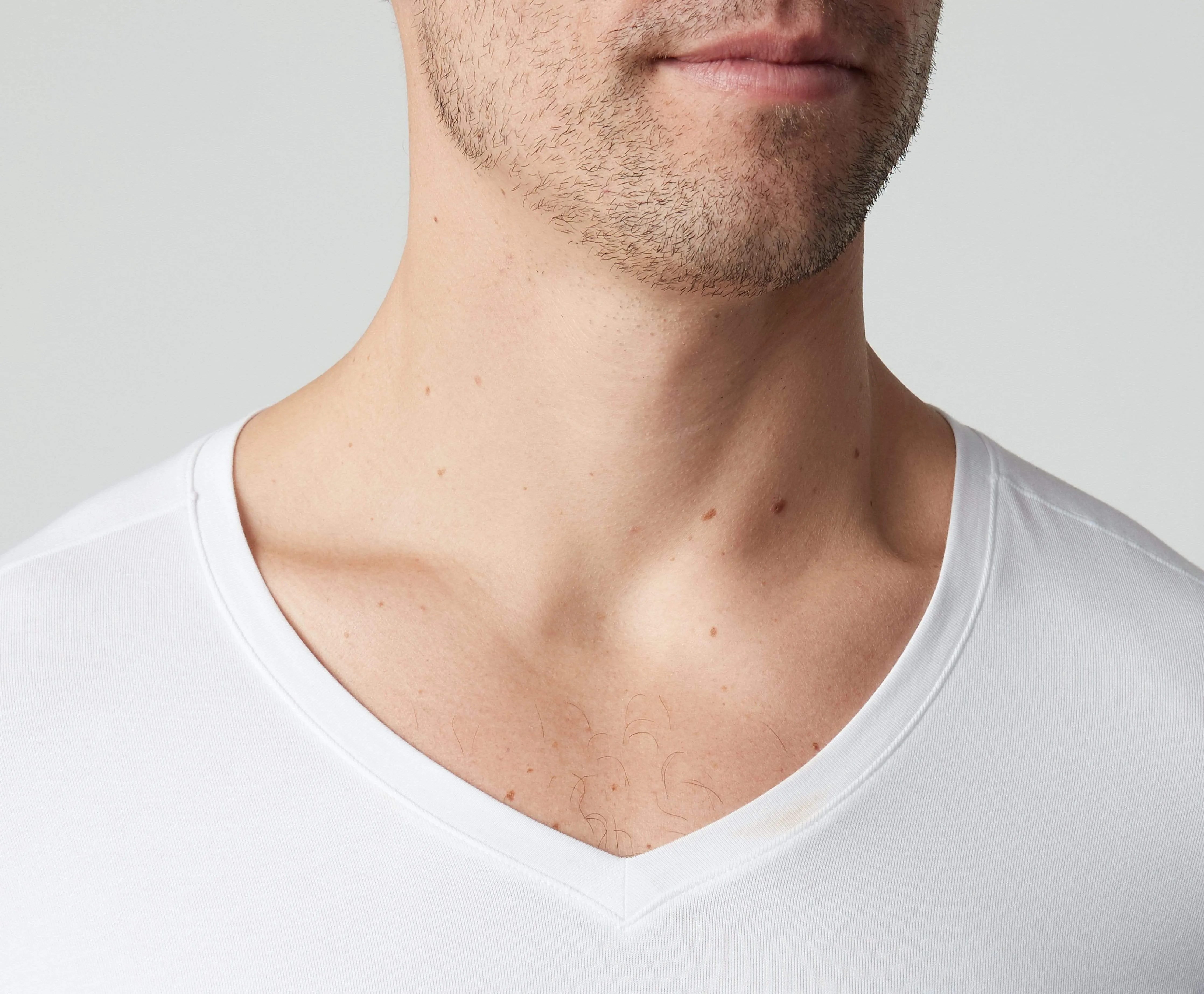 18-Hour Jersey V-Neck Undershirt Grey Heather sold by Mack Weldon product image thumbnail 5