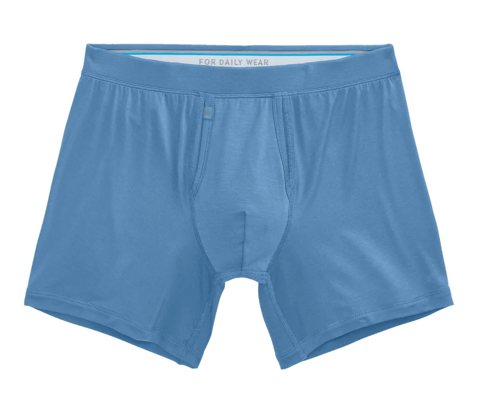 SILVER HD Boxer Brief Dean Blue sold by Mack Weldon