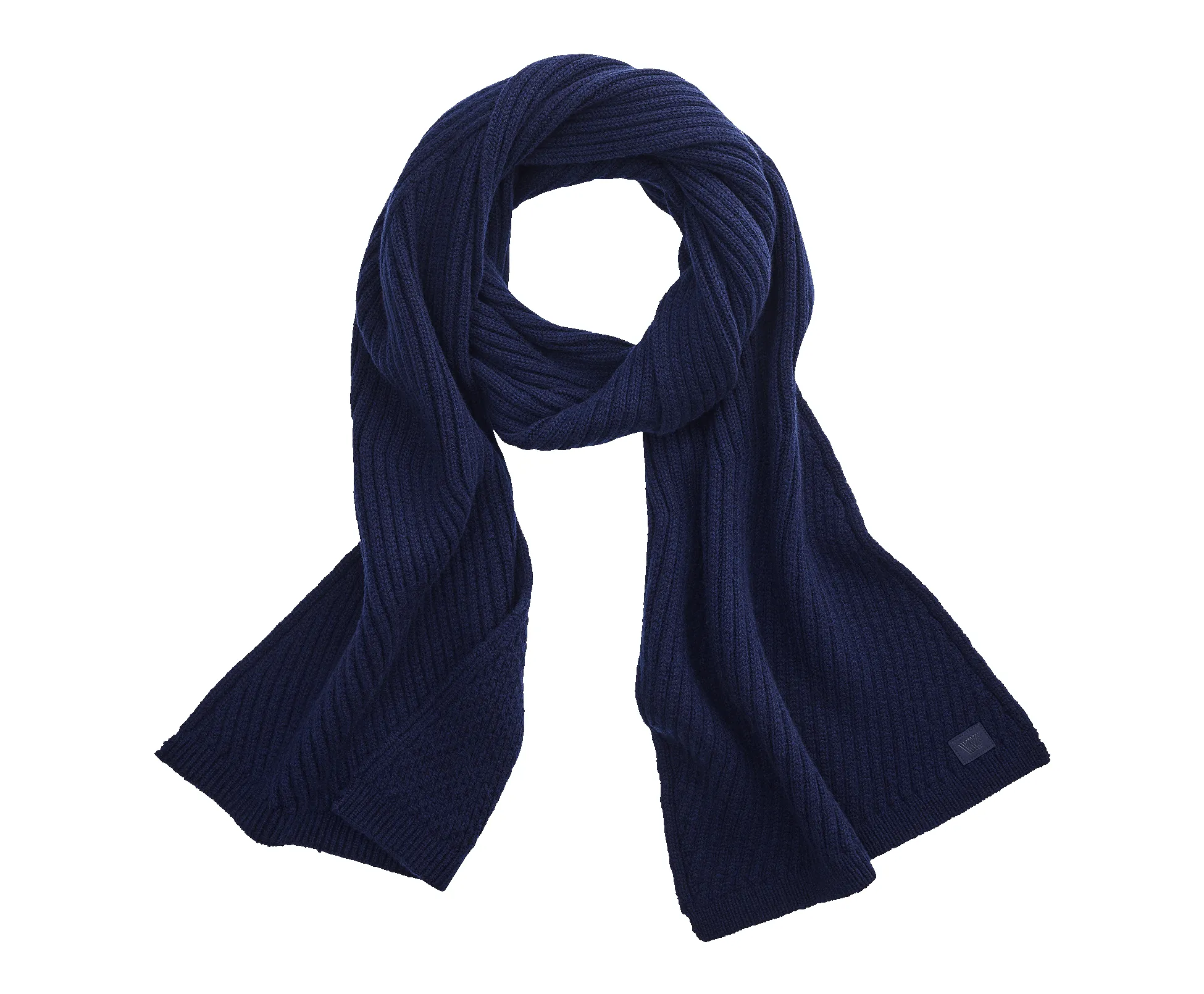 Tech Cashmere Scarf Total Eclipse Blue sold by Mack Weldon