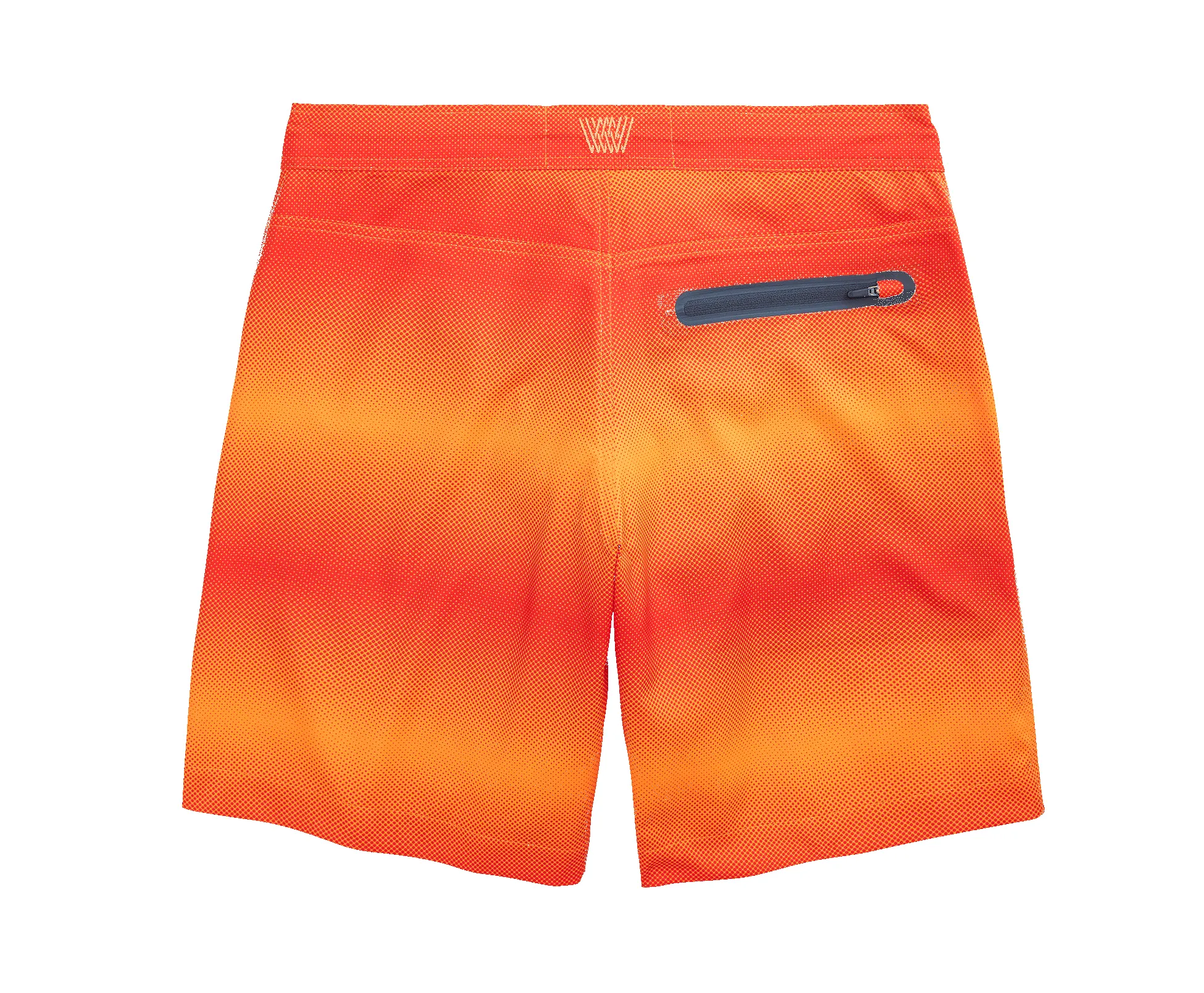 Swim Board Short Orange Spark Pulse Stripe sold by Mack Weldon product image thumbnail 2