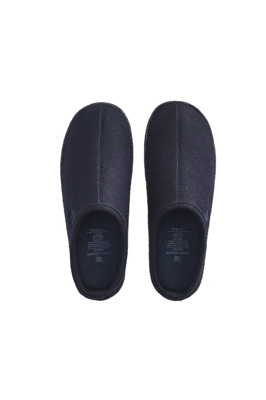 One-Mile Slipper True Navy sold by Mack Weldon