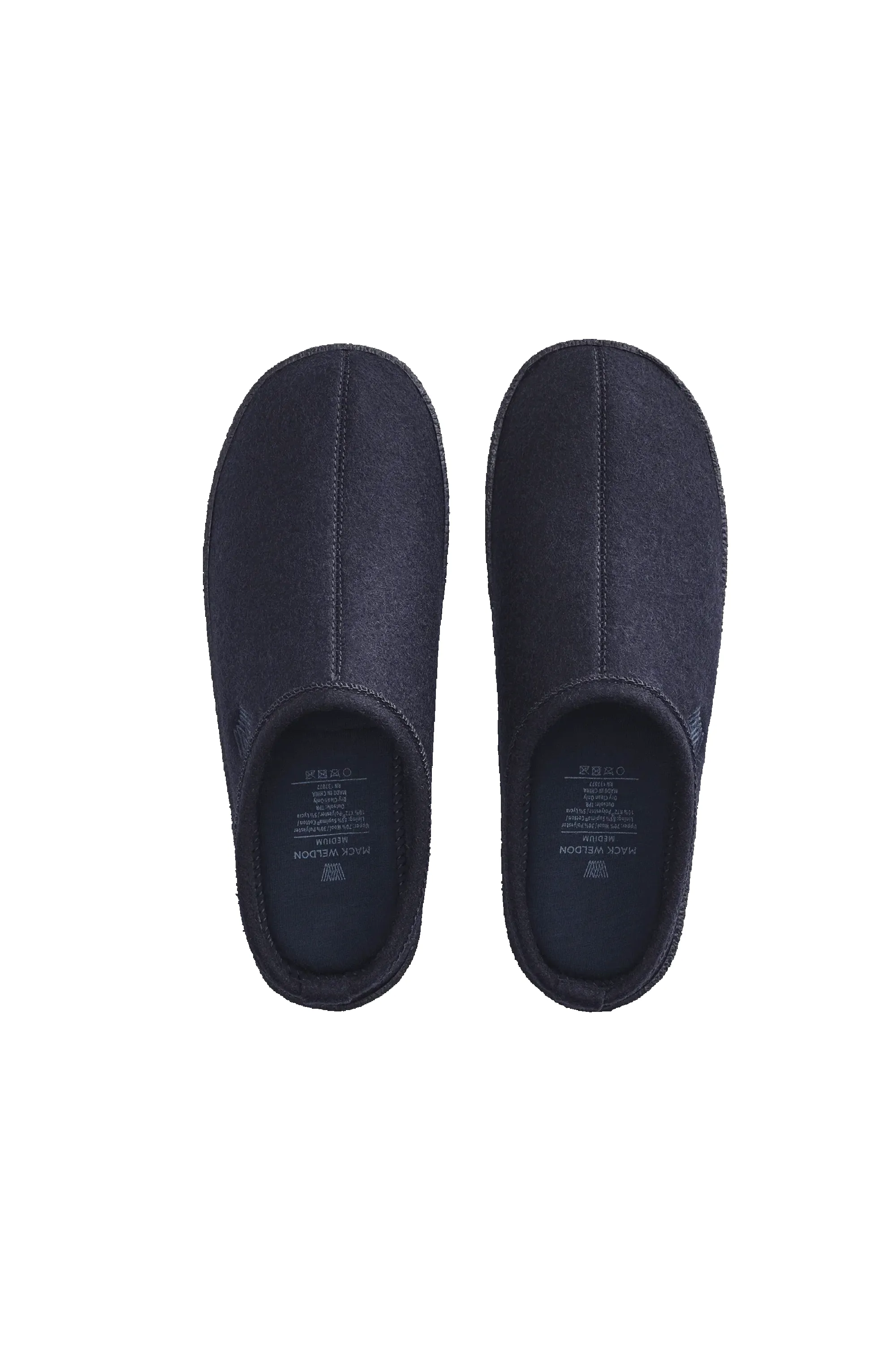 One-Mile Slipper True Navy sold by Mack Weldon