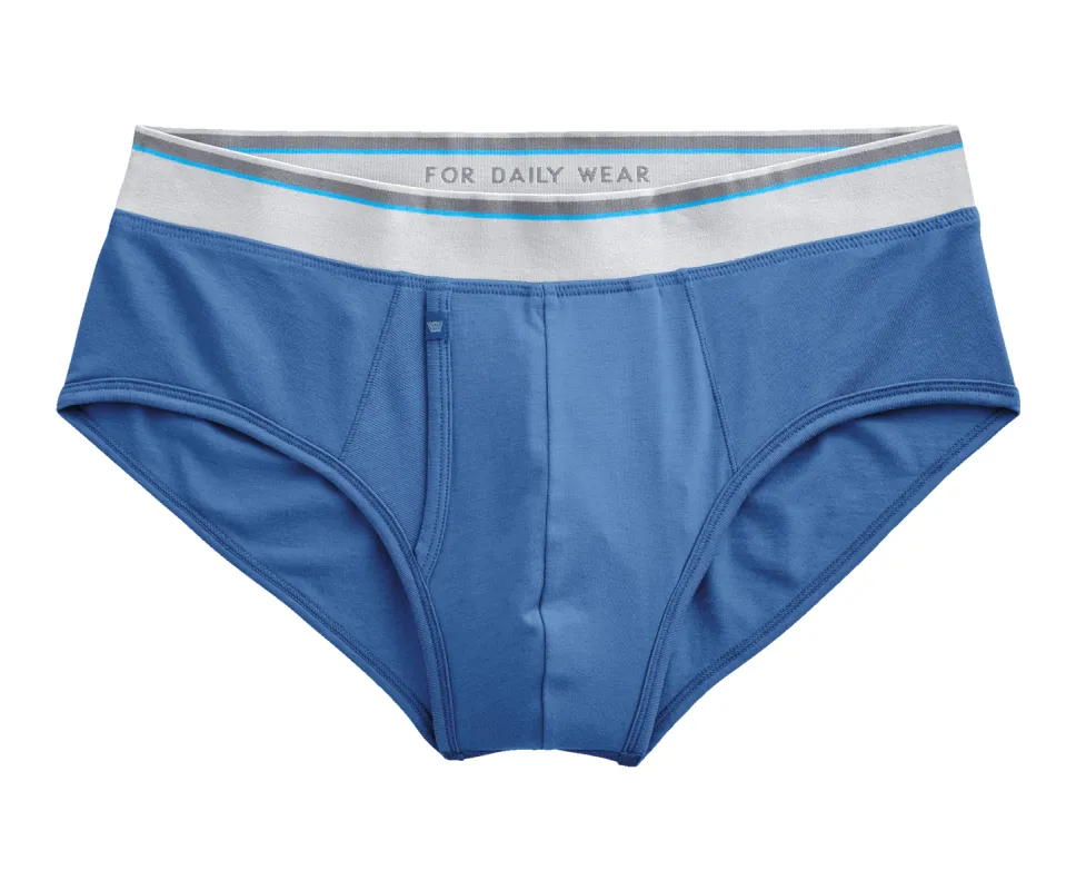 18-Hour Jersey Brief Strong Blue sold by Mack Weldon