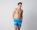 Swim Trunk Hibiscus Pulse Stripe sold by Mack Weldon