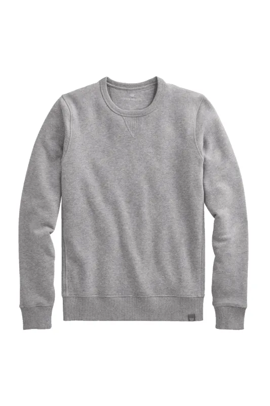 ACE Crew Neck Sweatshirt Grey Heather sold by Mack Weldon