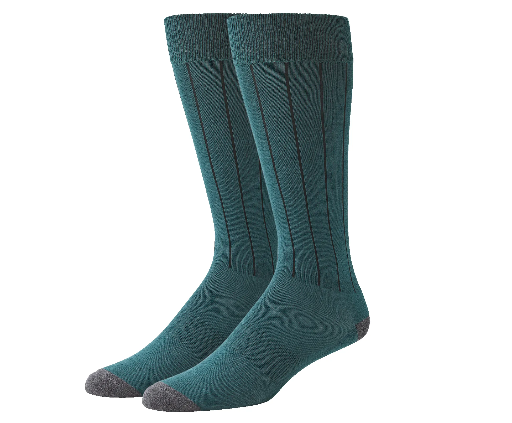 SILVER Extended Crew Dress Sock sold by Mack Weldon