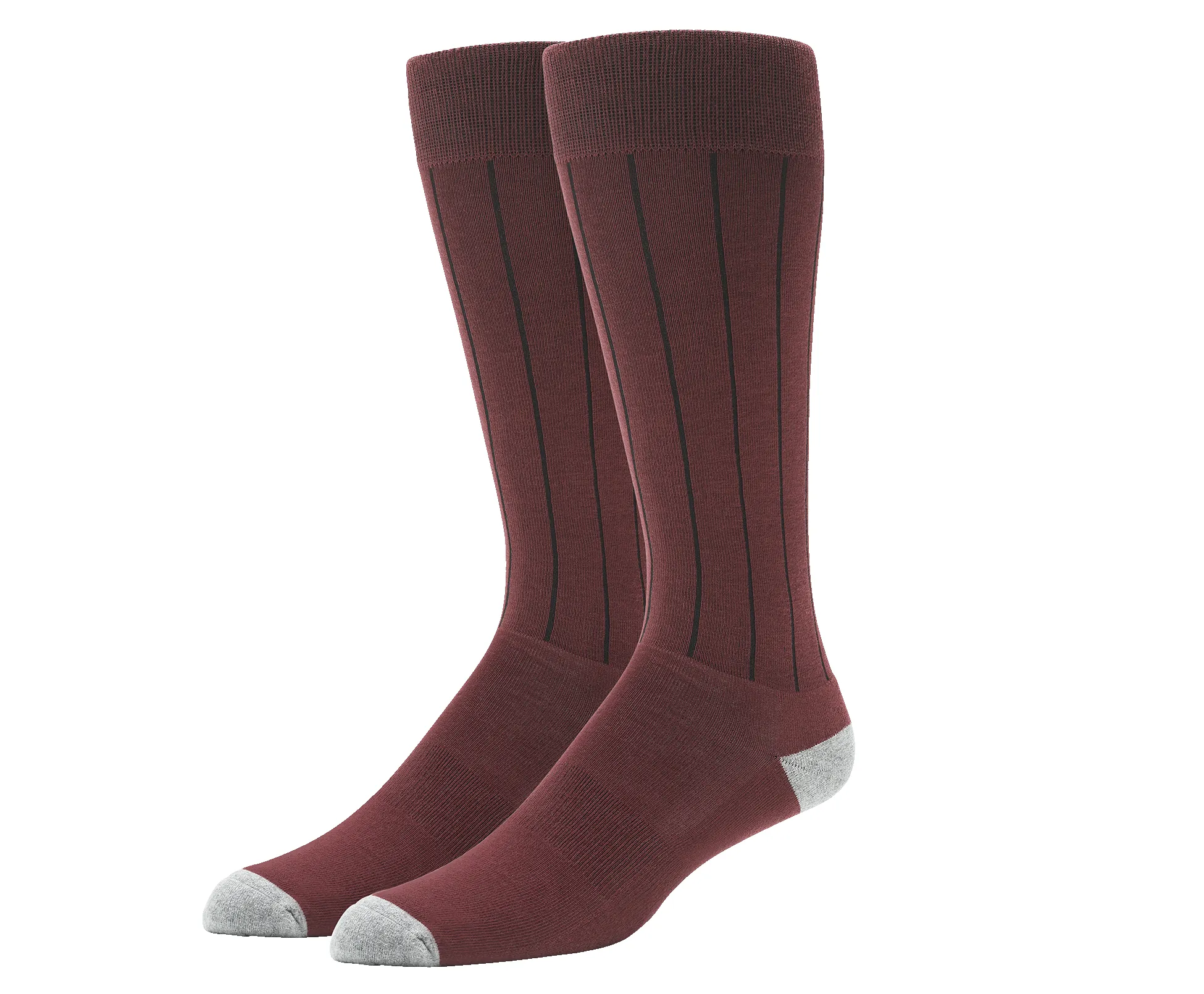 SILVER Extended Crew Dress Sock sold by Mack Weldon product image thumbnail 3