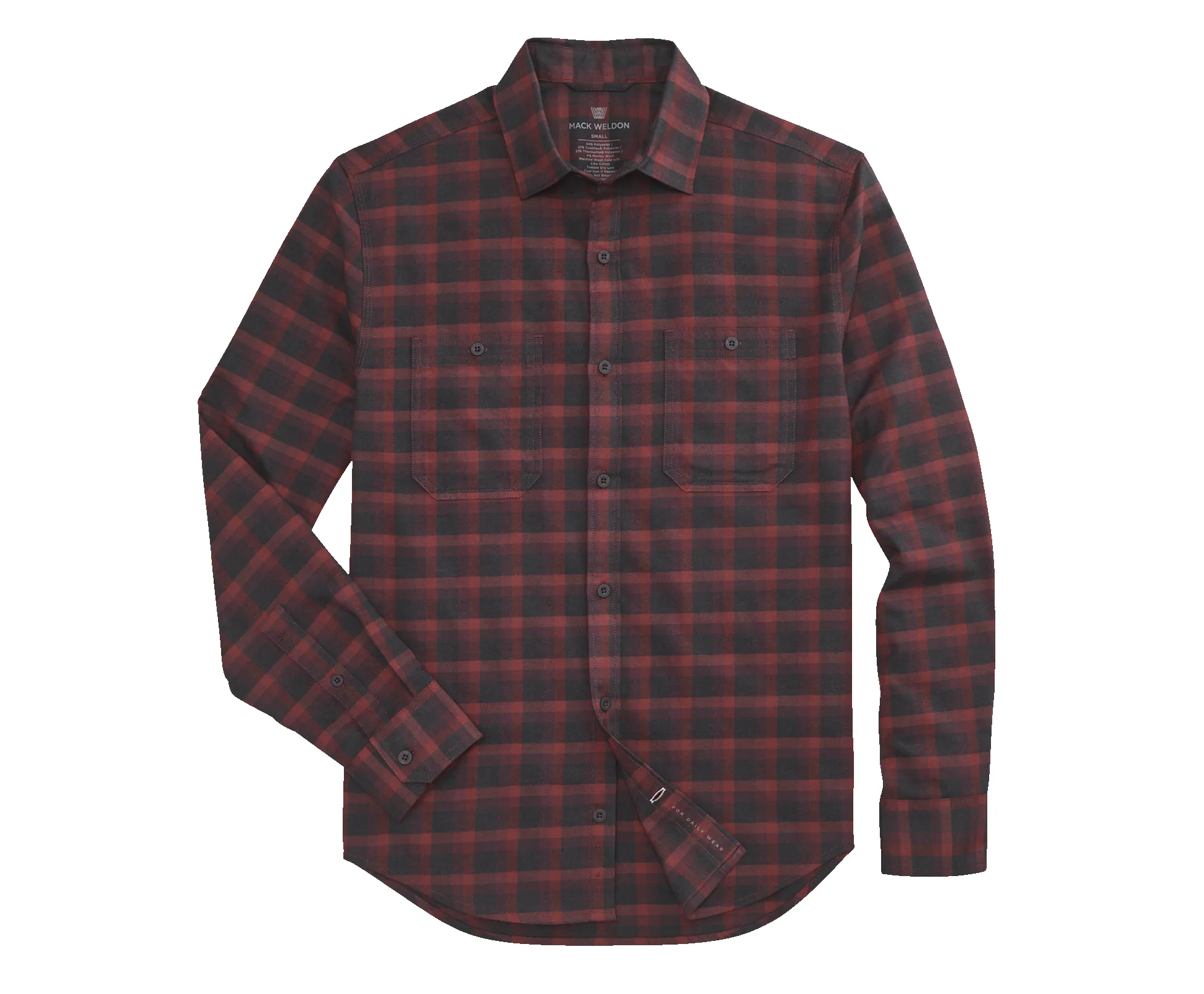 WARMKNIT Flannel Shirt sold by Mack Weldon product image thumbnail 4