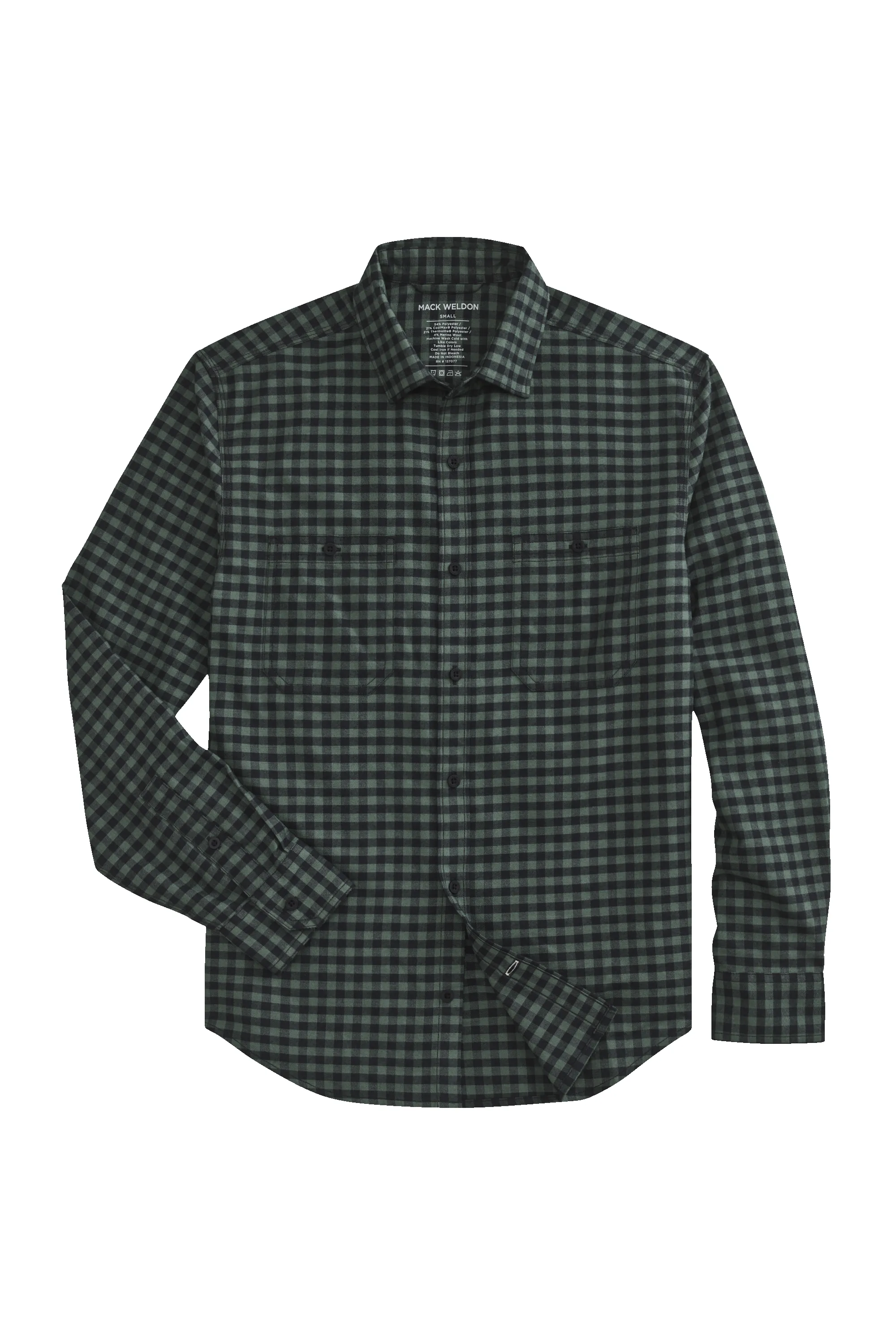 WARMKNIT Flannel Shirt sold by Mack Weldon product image thumbnail 2