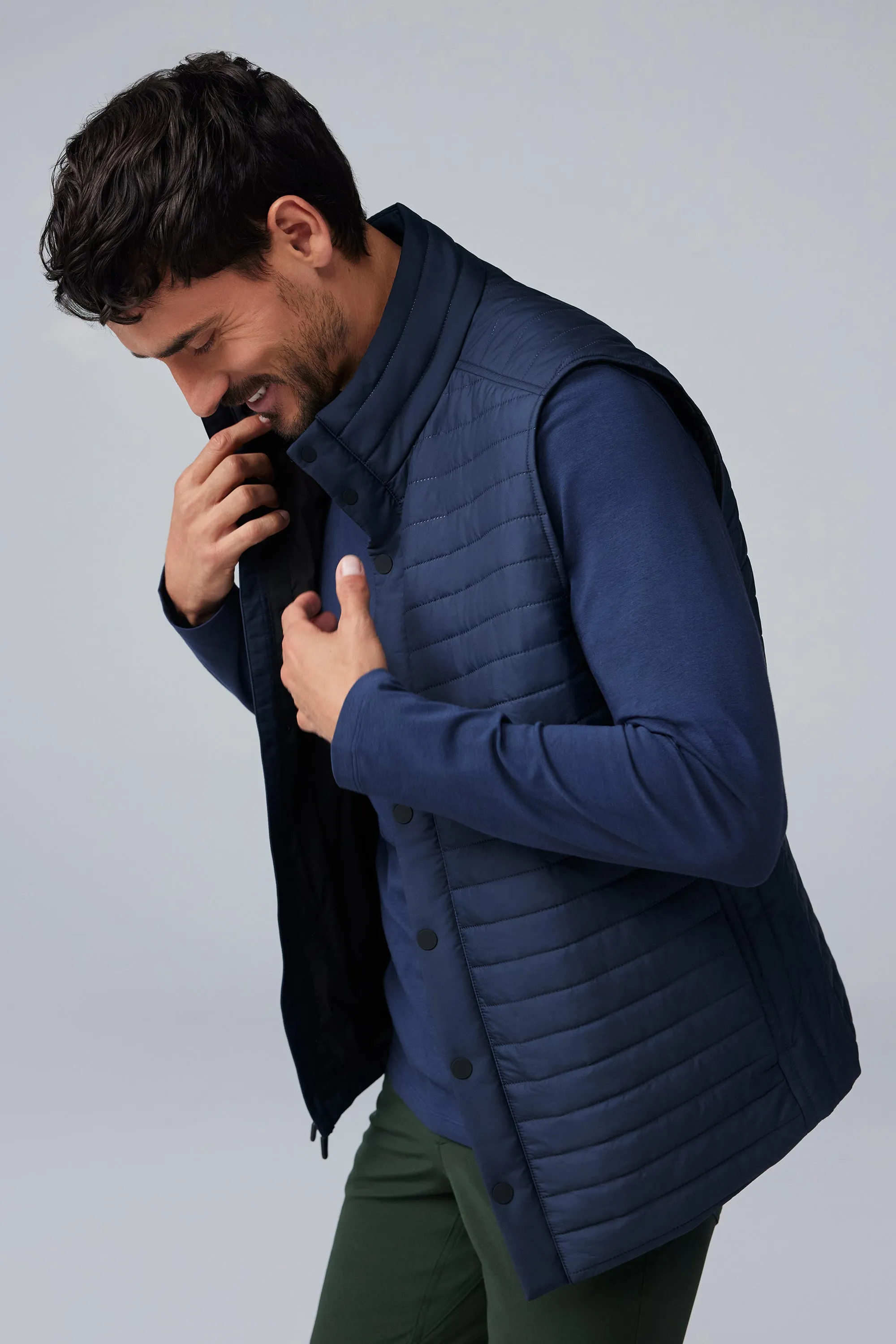 WARMKNIT AIR Puffer Vest sold by Mack Weldon product image thumbnail 3