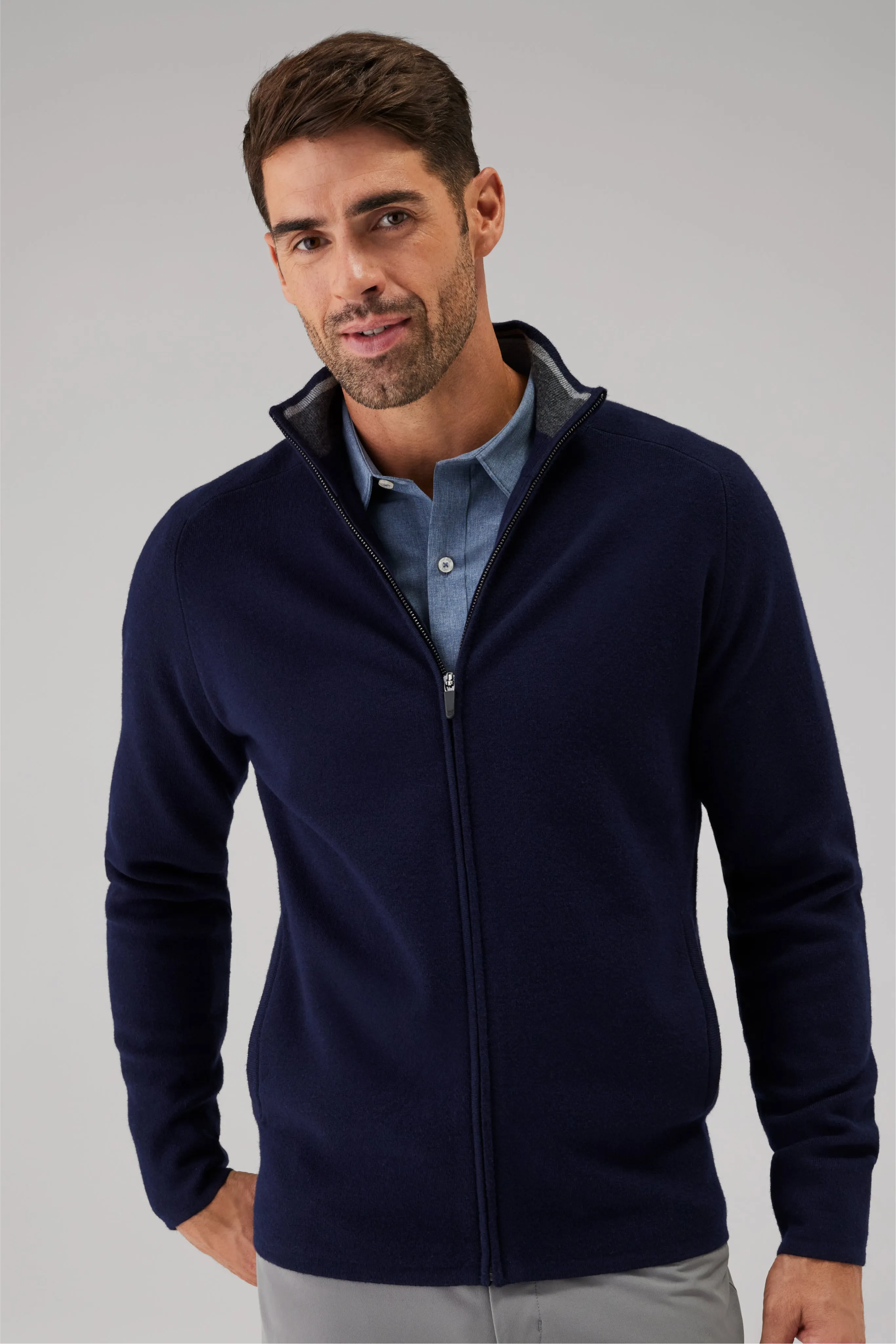 Tech Merino Full-Zip Sweater sold by Mack Weldon product image thumbnail 3
