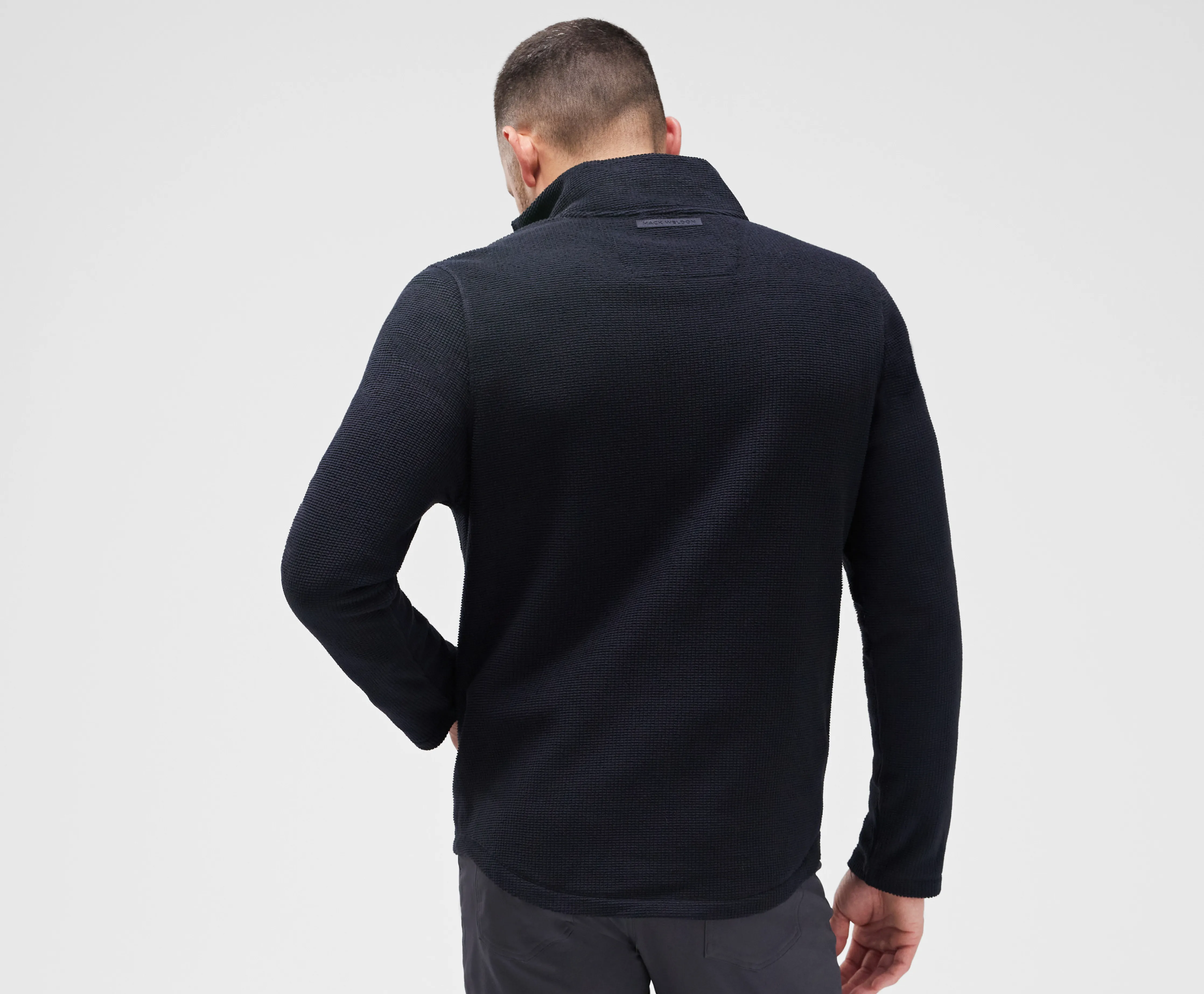Latitude Fleece Full-Zip sold by Mack Weldon product image thumbnail 5