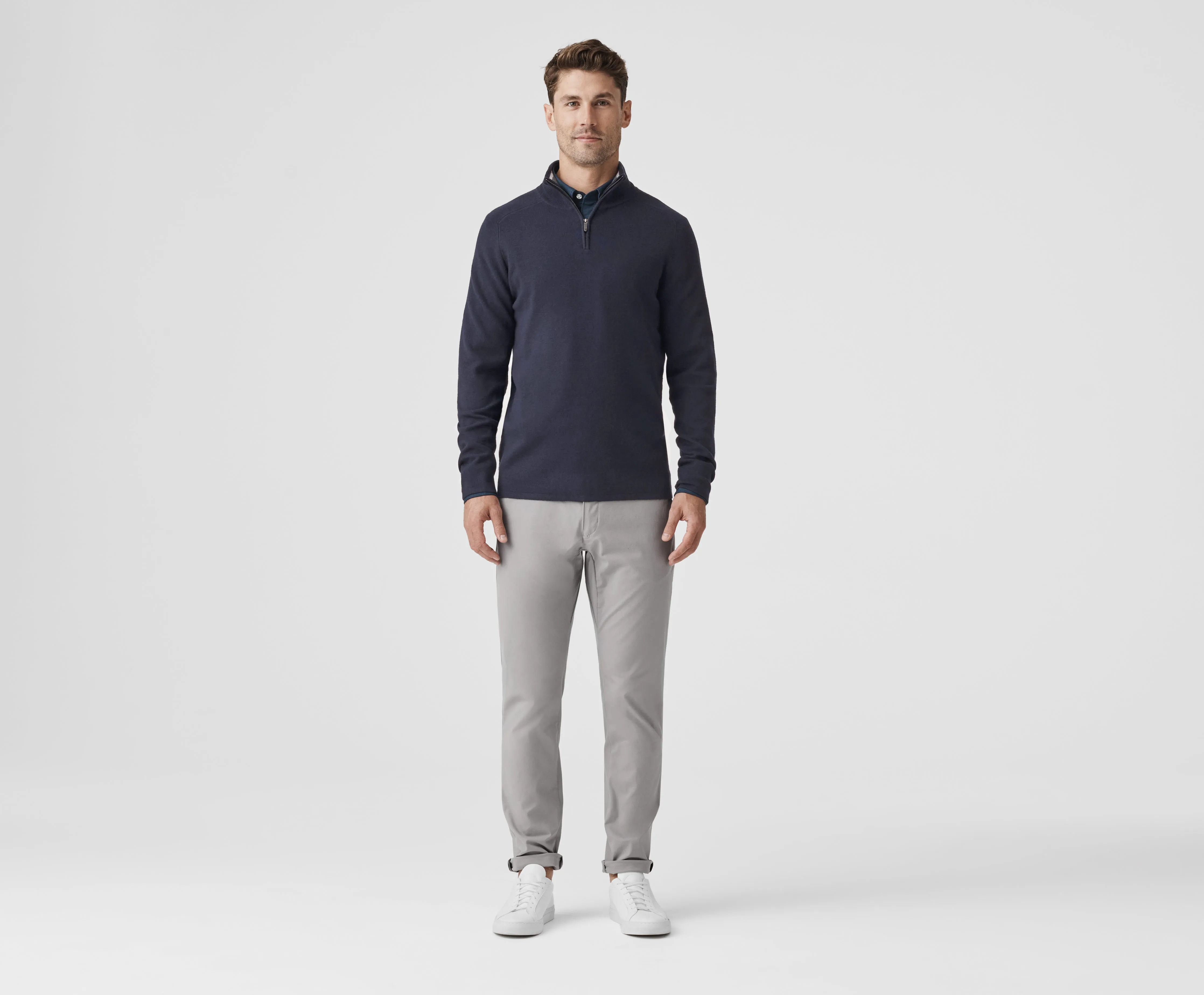 Tech Merino Half-Zip Sweater sold by Mack Weldon product image thumbnail 5