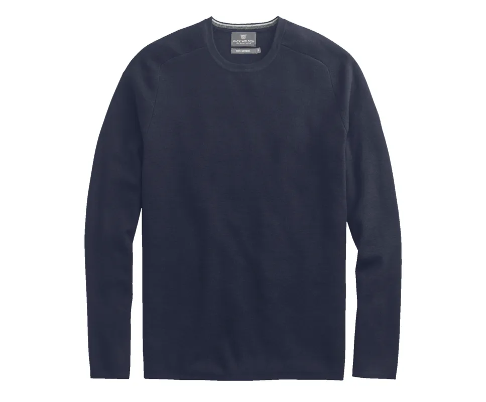 Tech Merino Crew Neck Sweater sold by Mack Weldon
