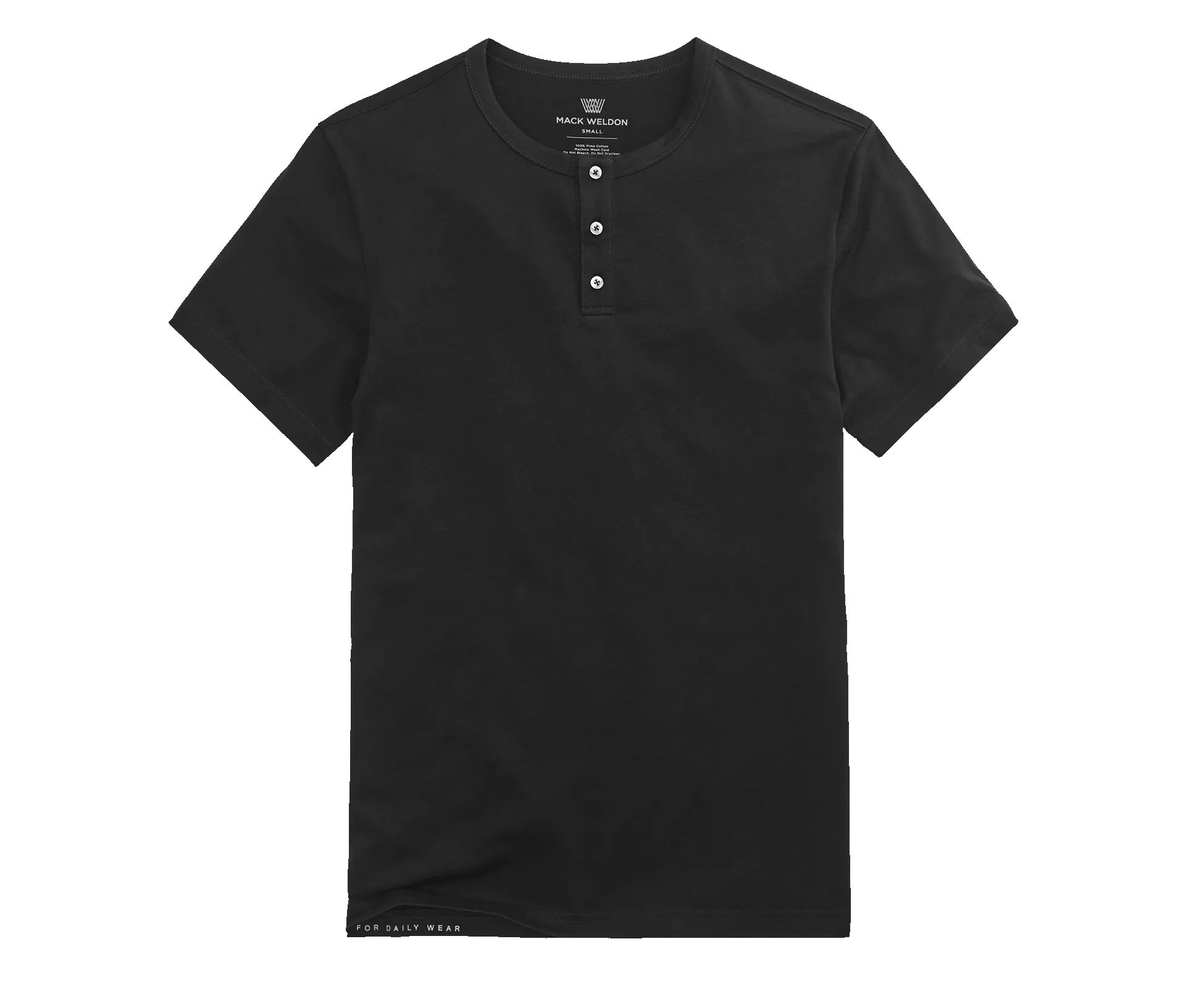 Pima Short Sleeve Henley sold by Mack Weldon product image thumbnail 3
