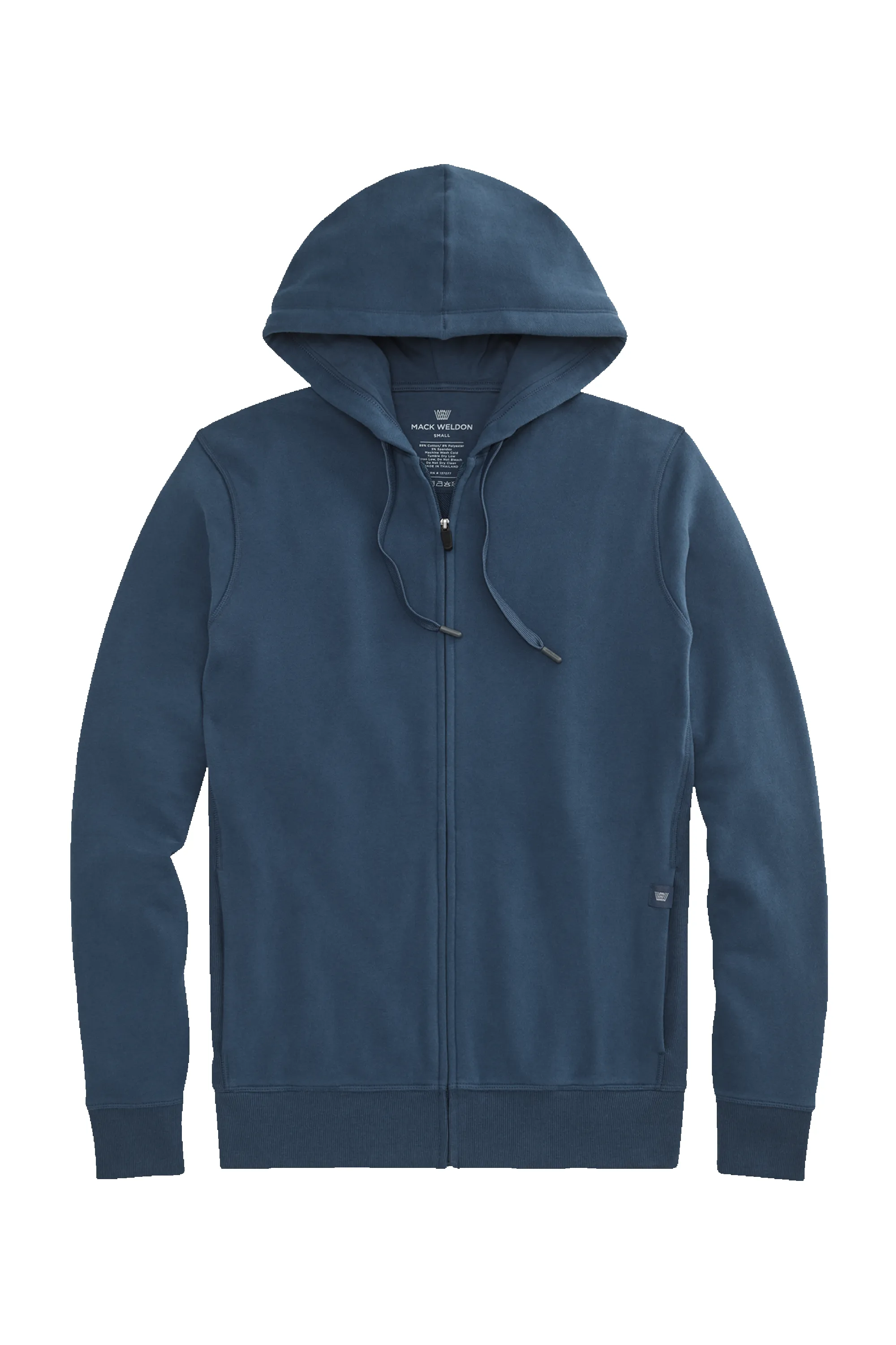 ACE Full-Zip Hooded Sweatshirt sold by Mack Weldon product image thumbnail 4