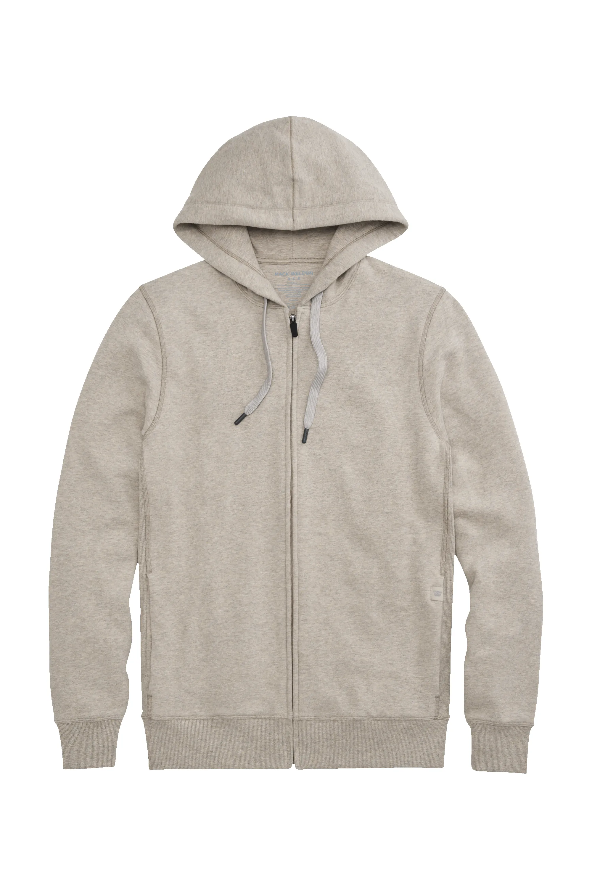 ACE Full-Zip Hooded Sweatshirt sold by Mack Weldon